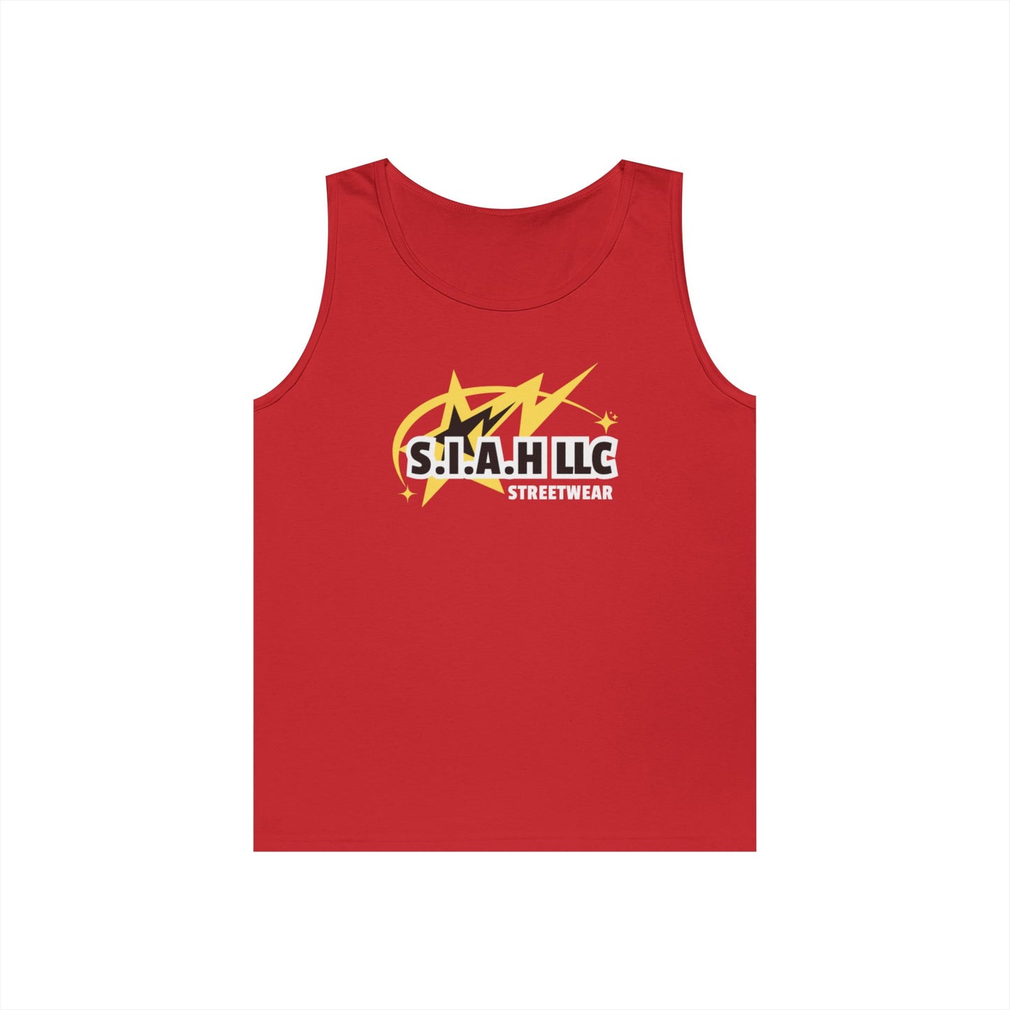 S.I.A.H "Shockwave Standard" Unisex Heavy Cotton Tank Top