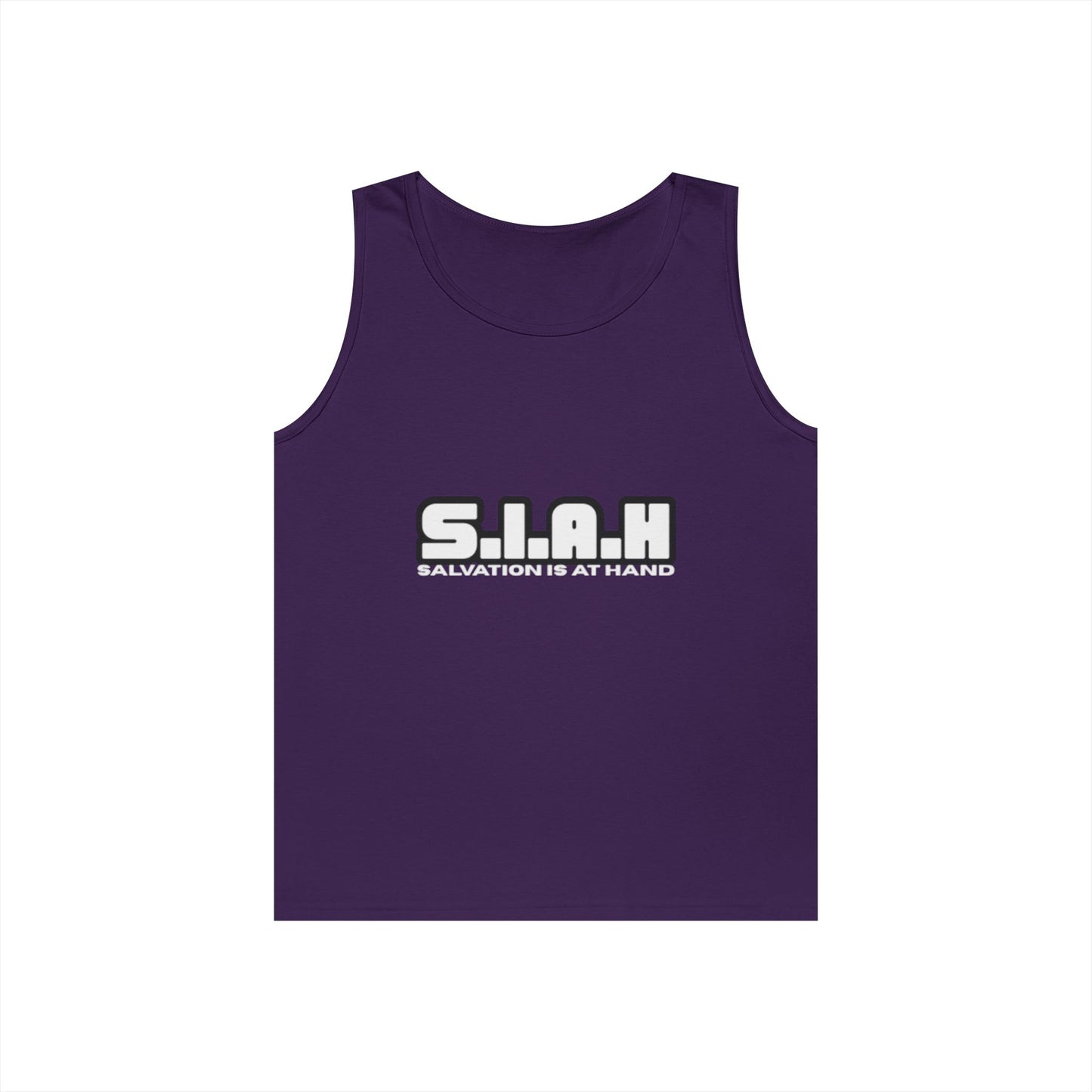 S.I.A.H "Divine Code" Unisex Heavy Cotton Tank Top