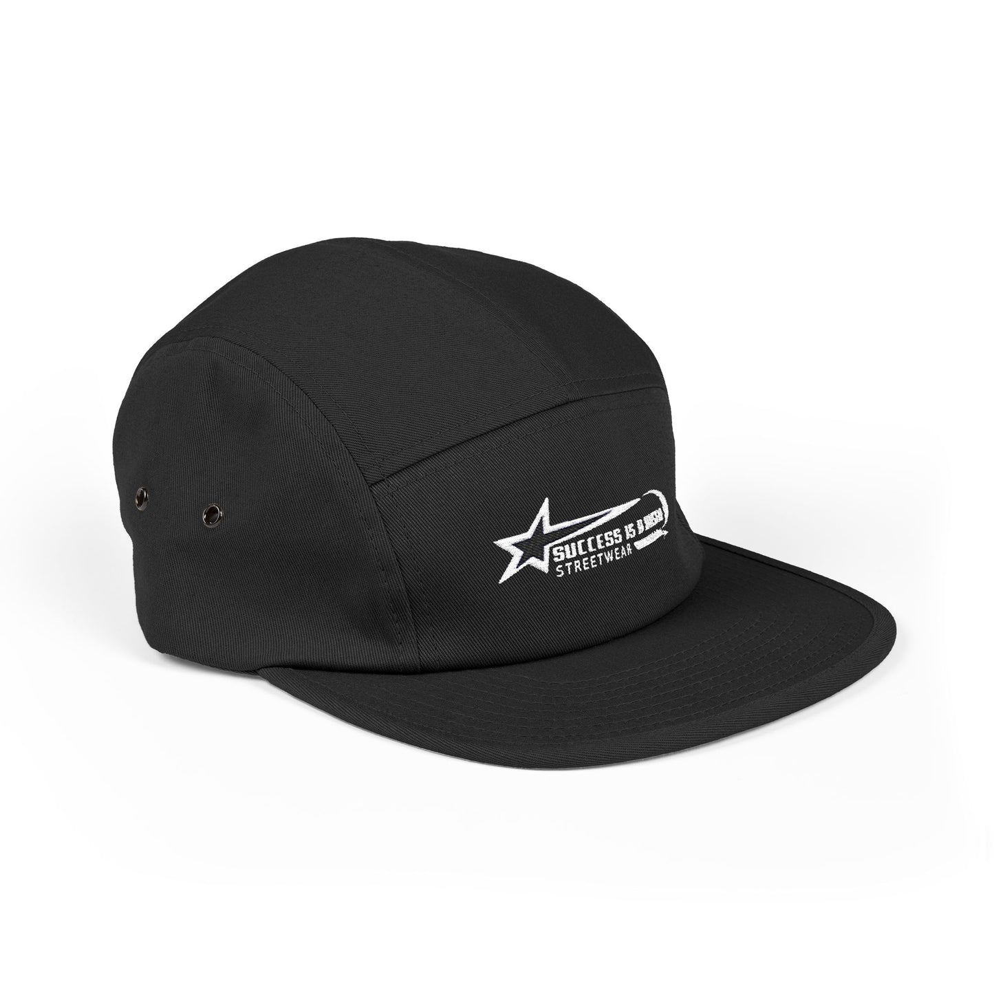S.I.A.H "Hustle Orbit" (White Edition) 5 Panel Cap