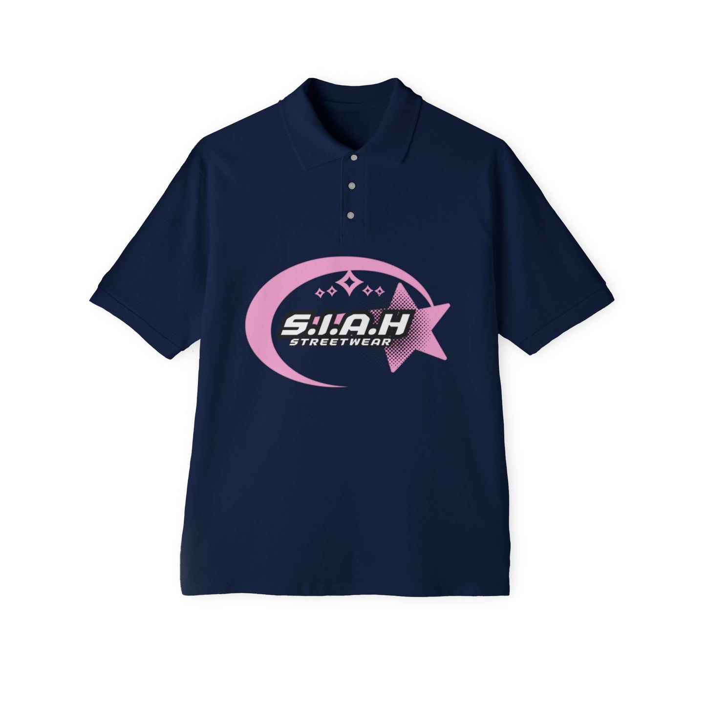 S.I.A.H "Star Pulse" Men's Piqué Polo