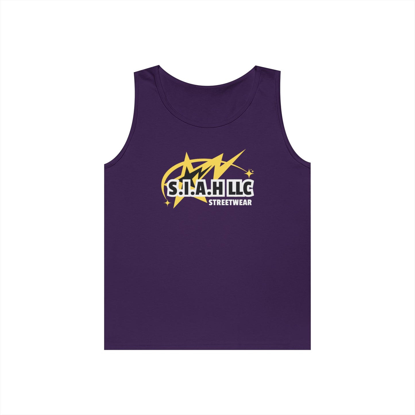 S.I.A.H "Shockwave Standard" Unisex Heavy Cotton Tank Top