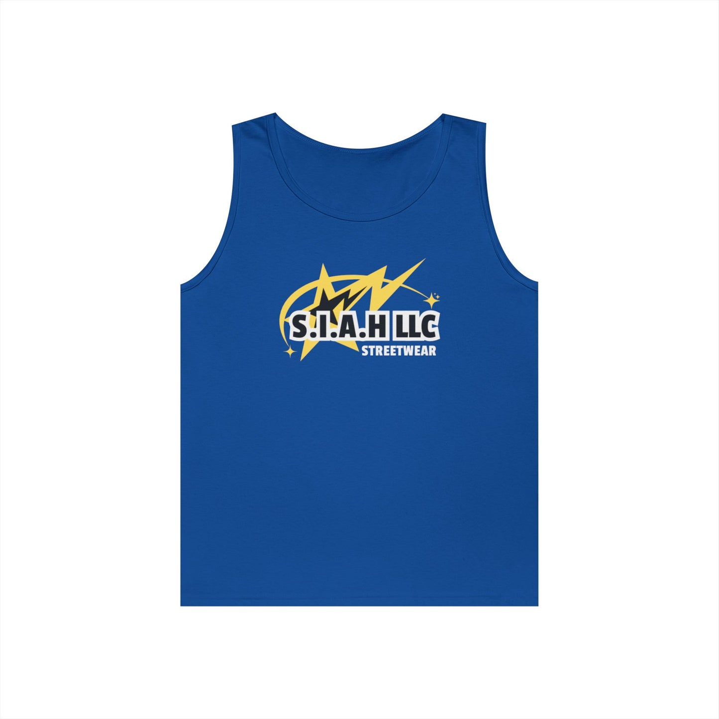 S.I.A.H "Shockwave Standard" Unisex Heavy Cotton Tank Top