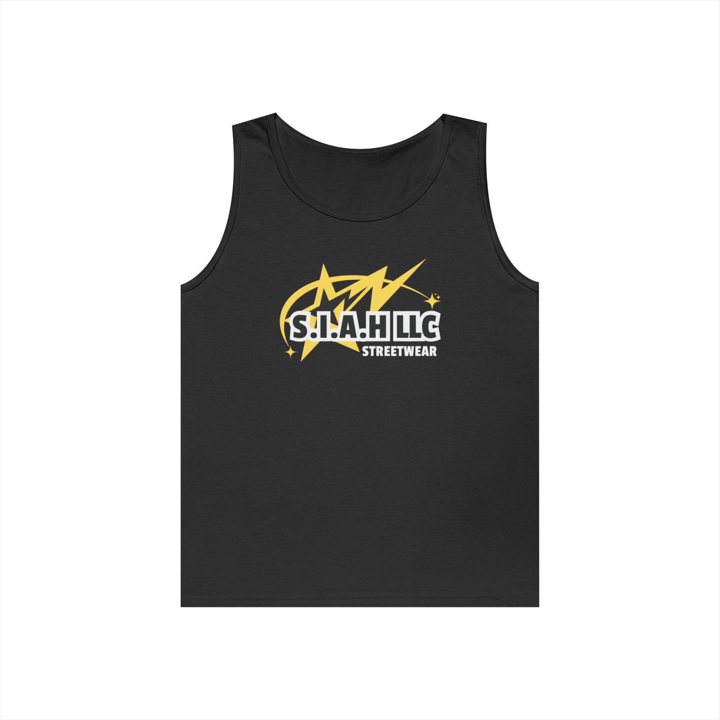 S.I.A.H "Shockwave Standard" Unisex Heavy Cotton Tank Top