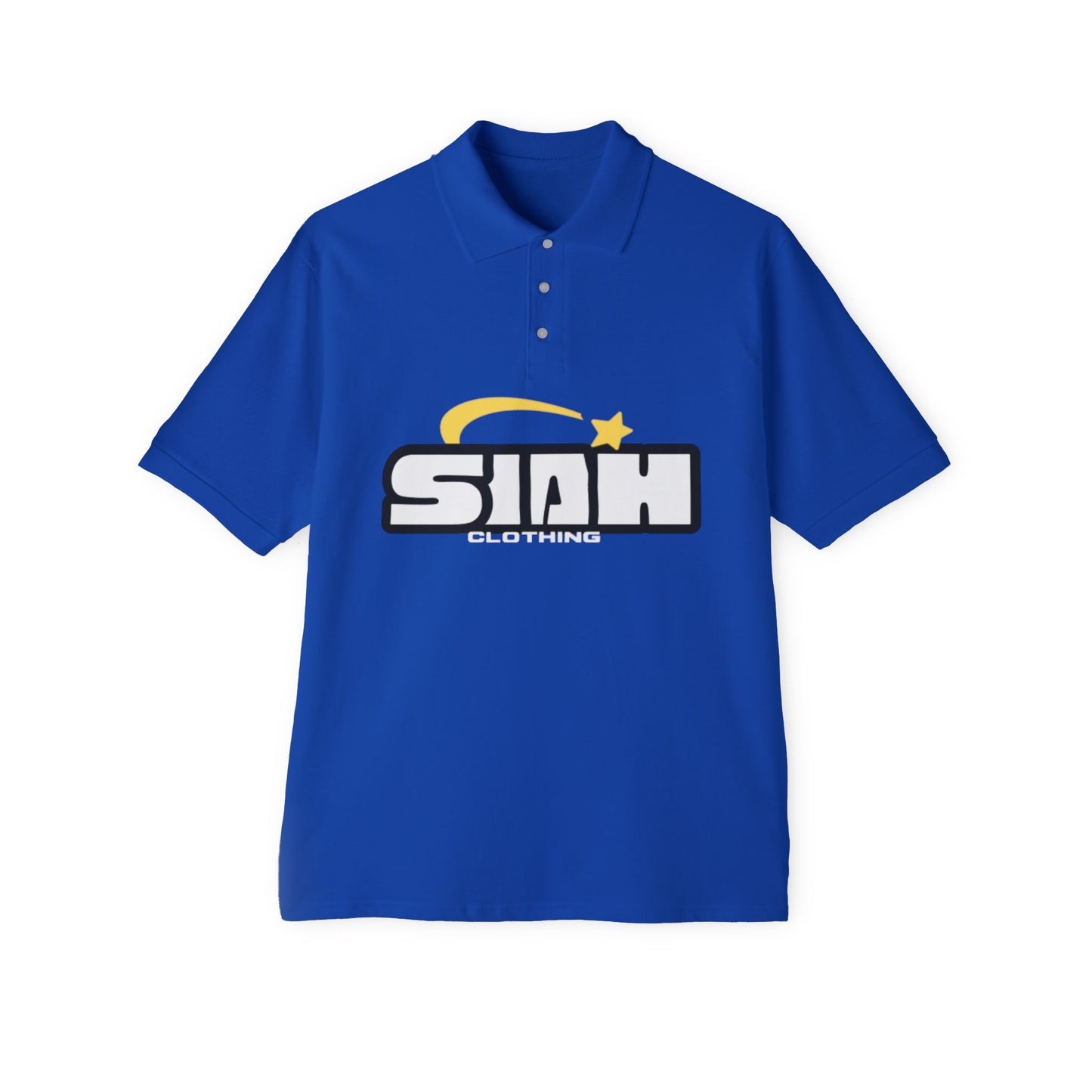 S.I.A.H "Meteor Code" Men's Piqué Polo