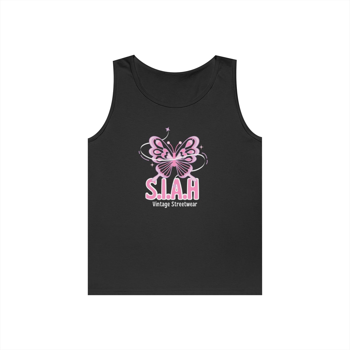 S.I.A.H "Butterfly Rebirth" Unisex Heavy Cotton Tank Top