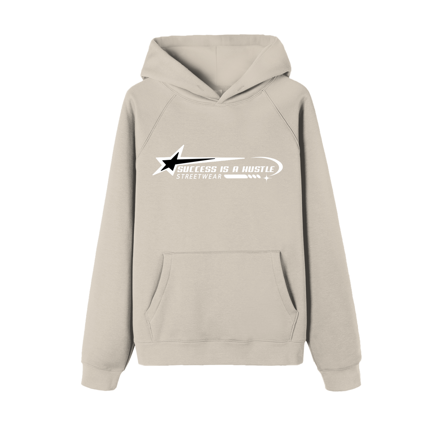 S.I.A.H "Hustle Orbit" (White Edition) Essential Hoodie