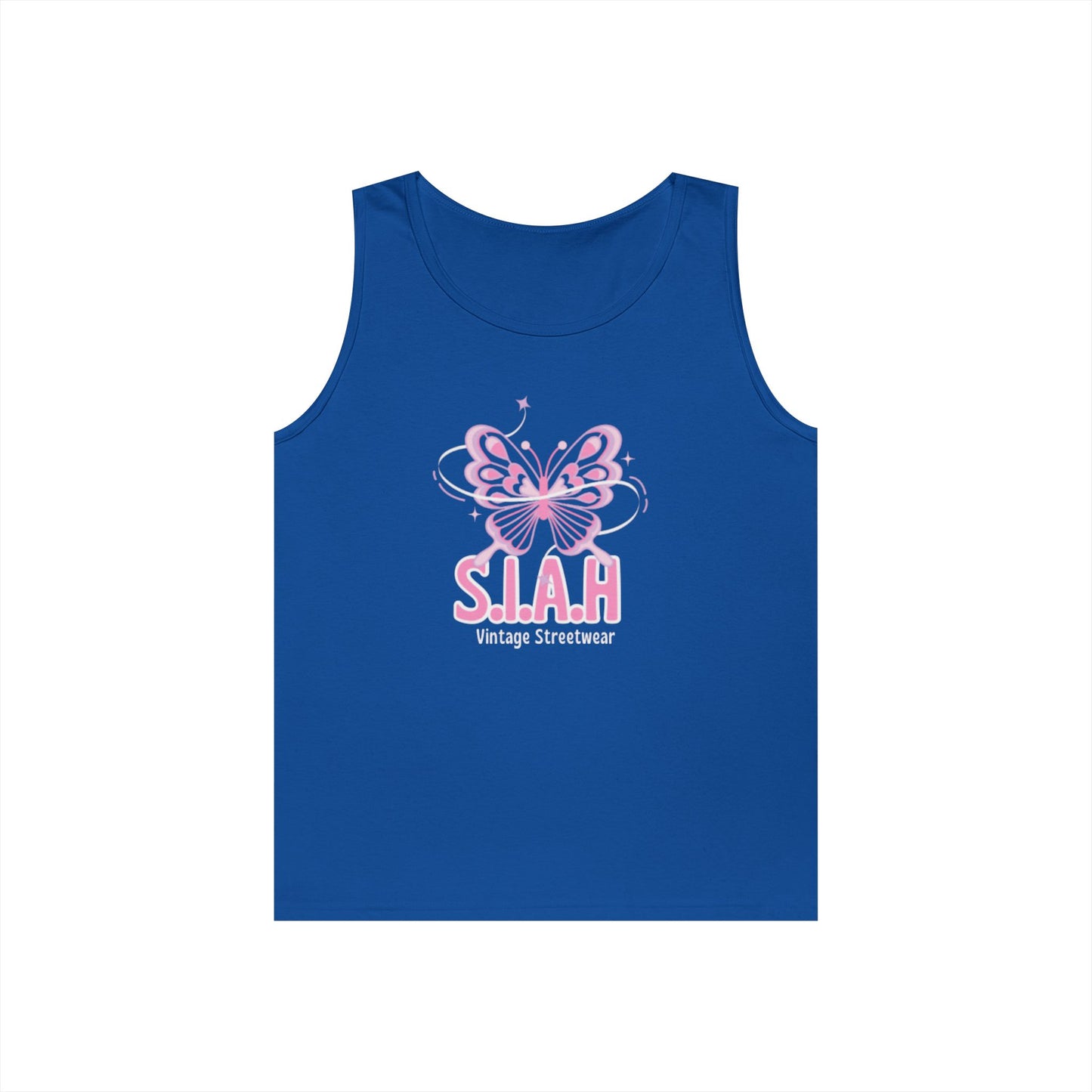 S.I.A.H "Butterfly Rebirth" Unisex Heavy Cotton Tank Top