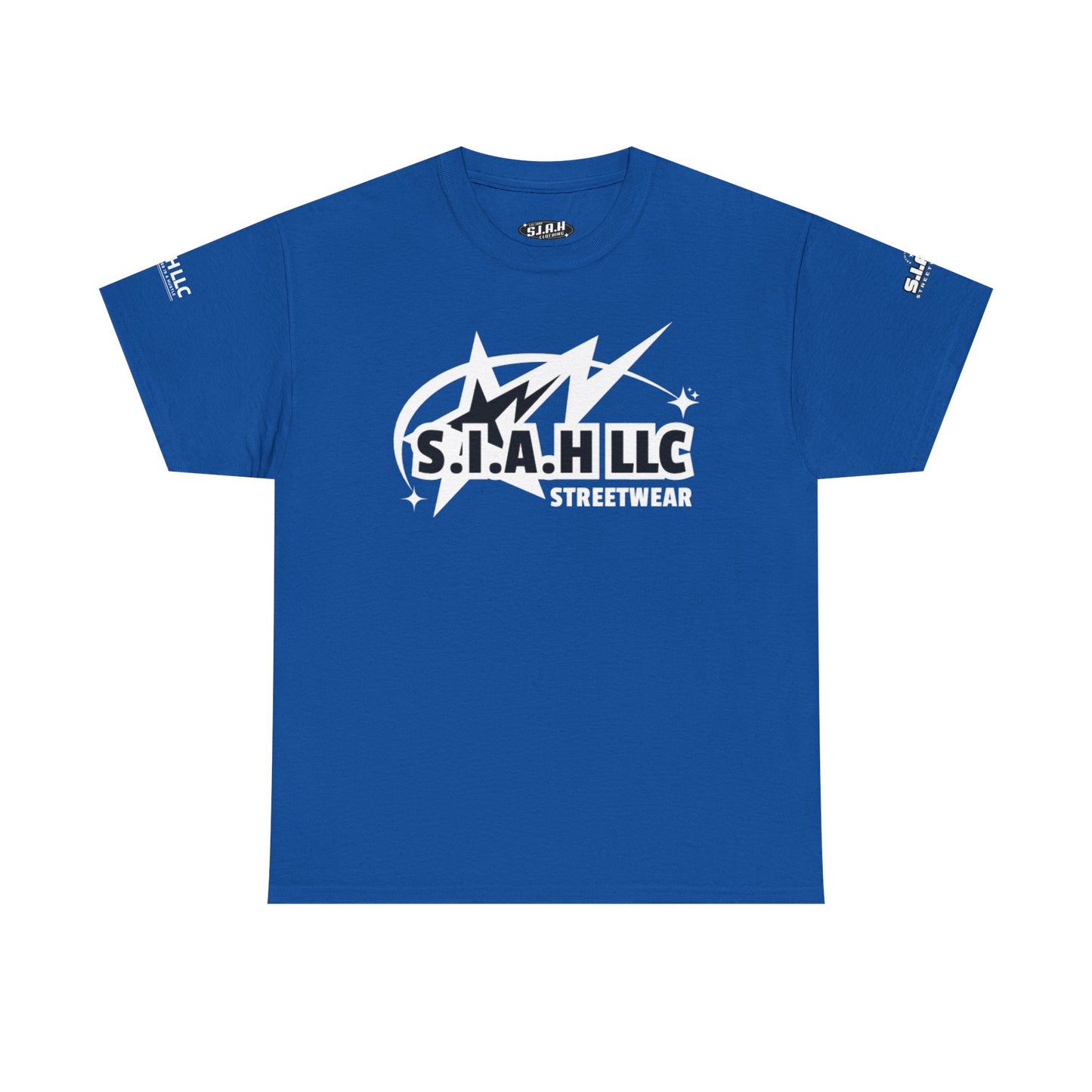 S.I.A.H "Shockwave Standard" (White Edition) Unisex Heavy Cotton Tee