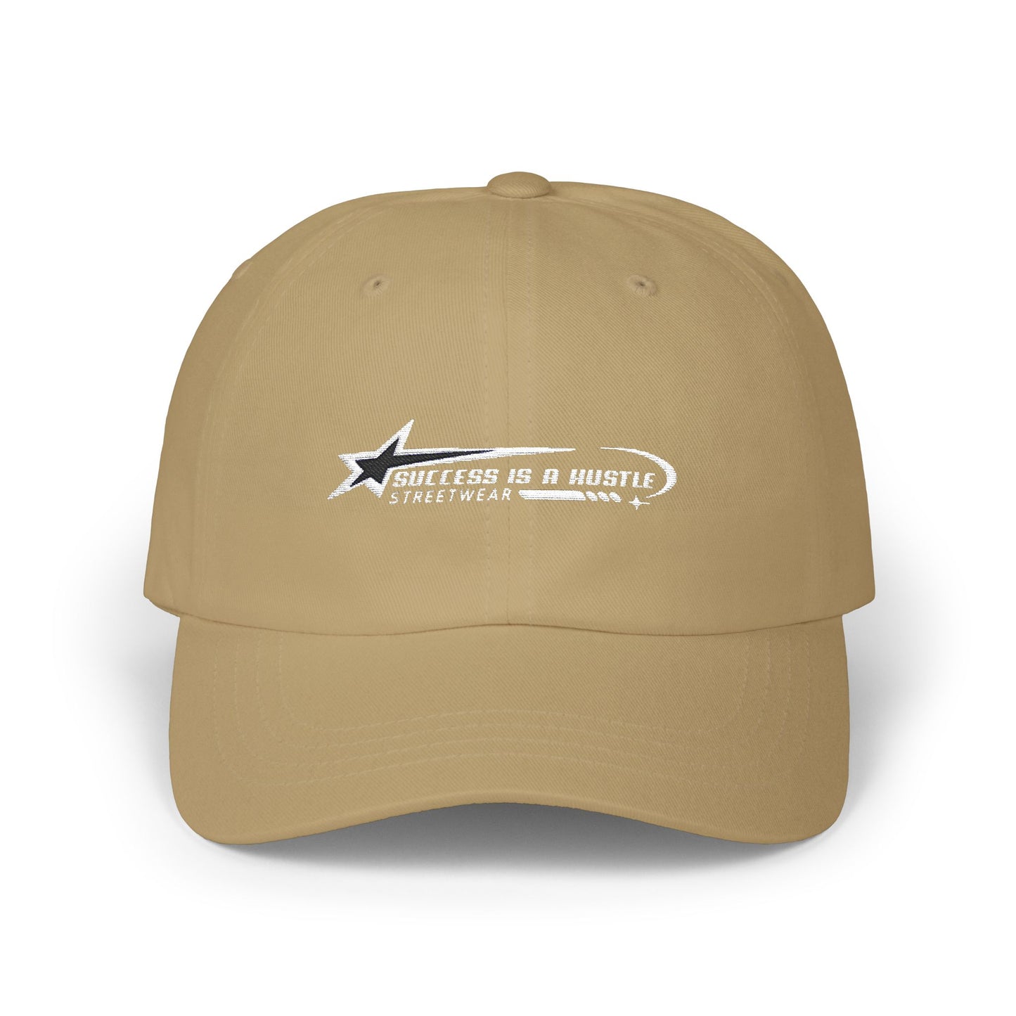 S.I.A.H "Hustle Orbit" (White Edition) Classic Dad Cap