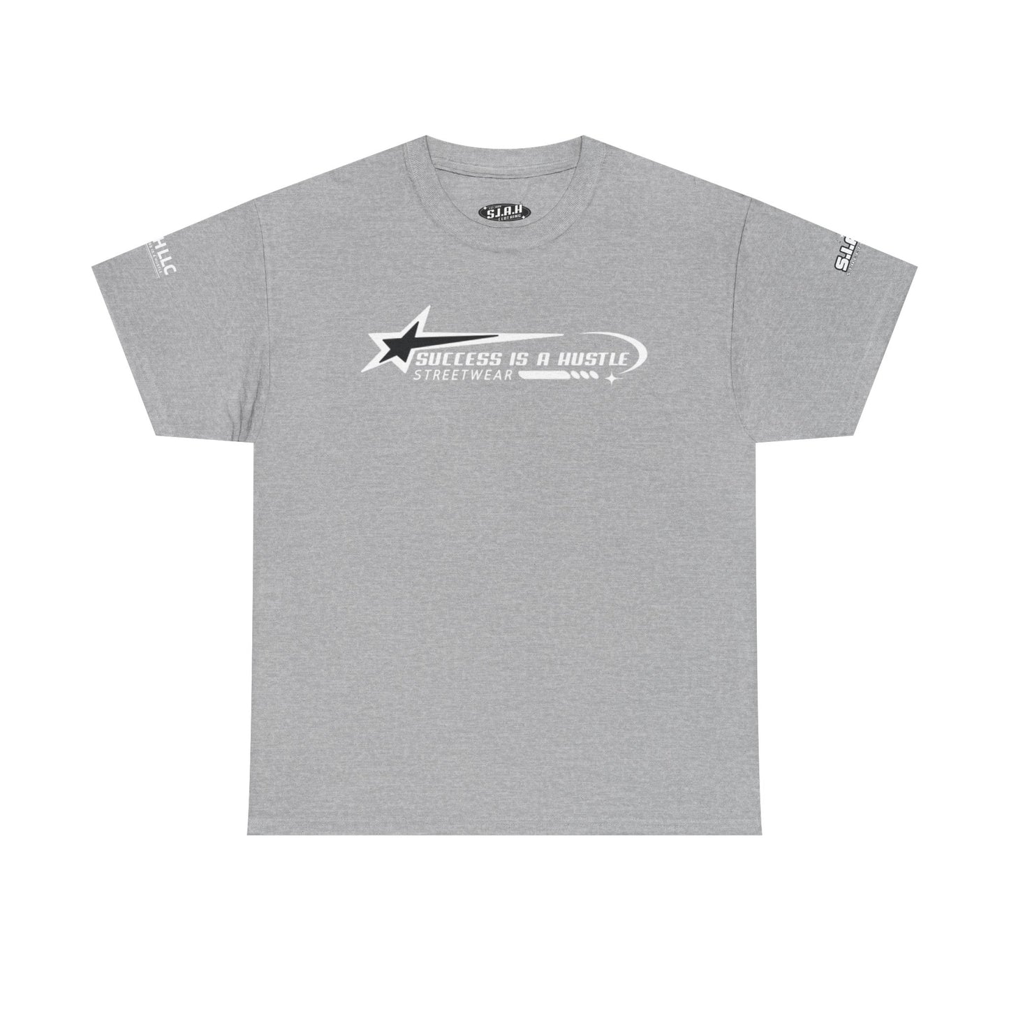 S.I.A.H "Hustle Orbit" (White Edition) Unisex Heavy Cotton Tee