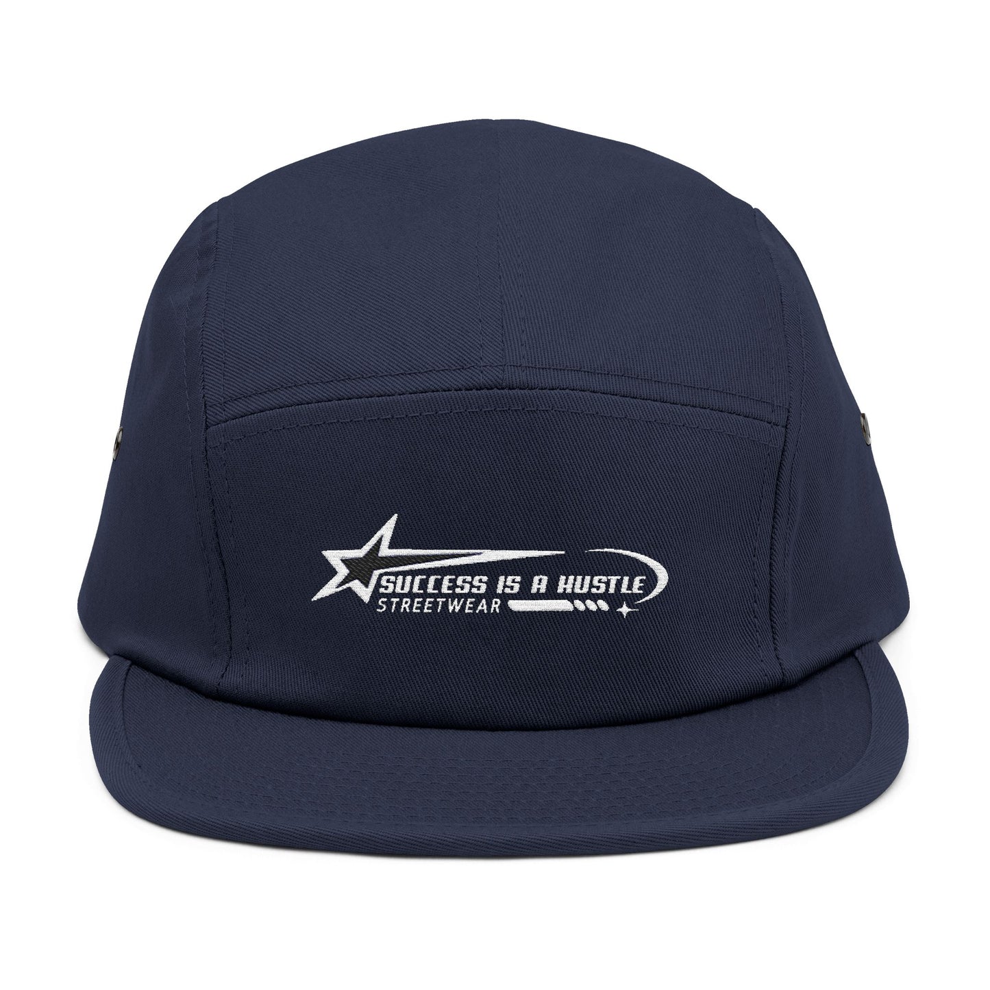 S.I.A.H "Hustle Orbit" (White Edition) 5 Panel Cap