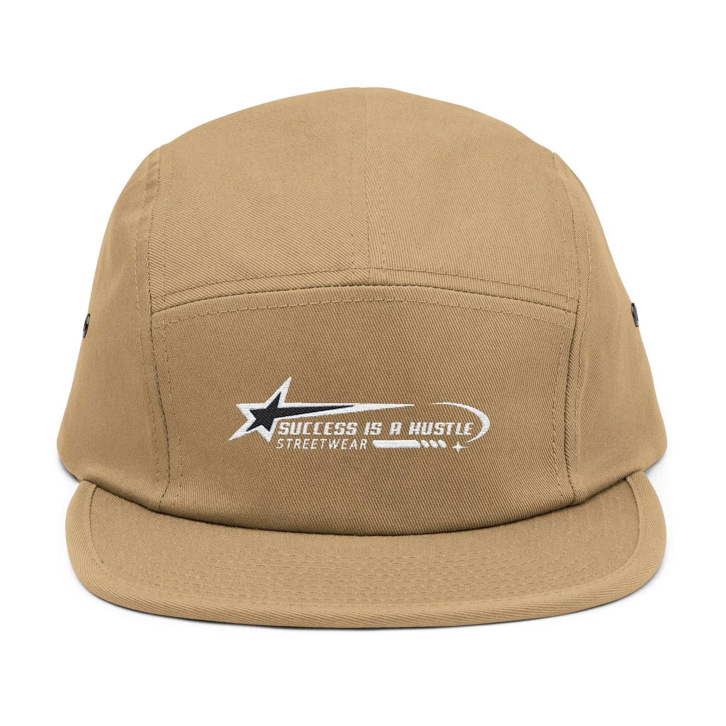 S.I.A.H "Hustle Orbit" (White Edition) 5 Panel Cap