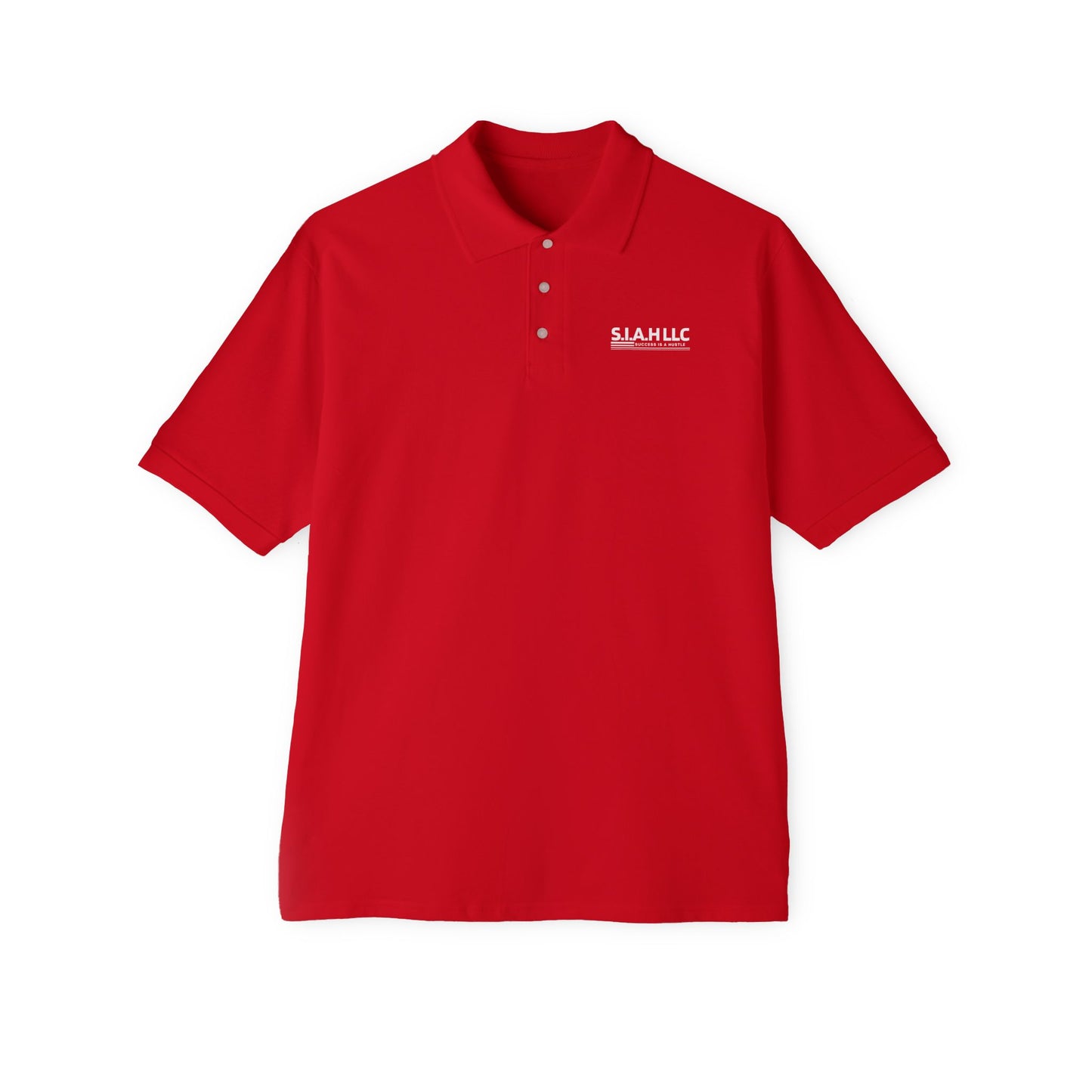 S.I.A.H "Lineage Code" Men's Piqué Polo