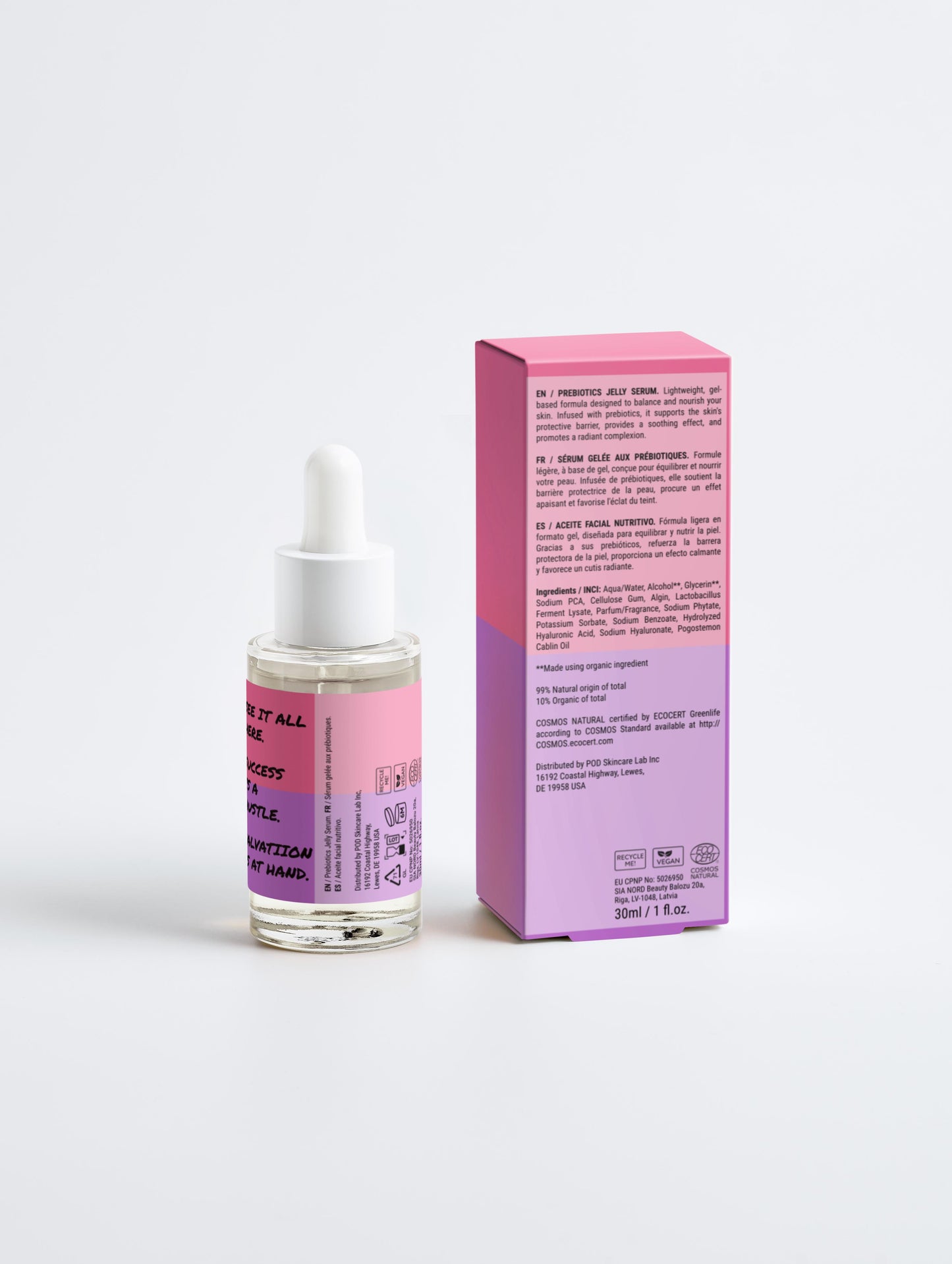 S.I.A.H "Sacred Prebiotic Glow" Bioactive Prebiotics Jelly Serum