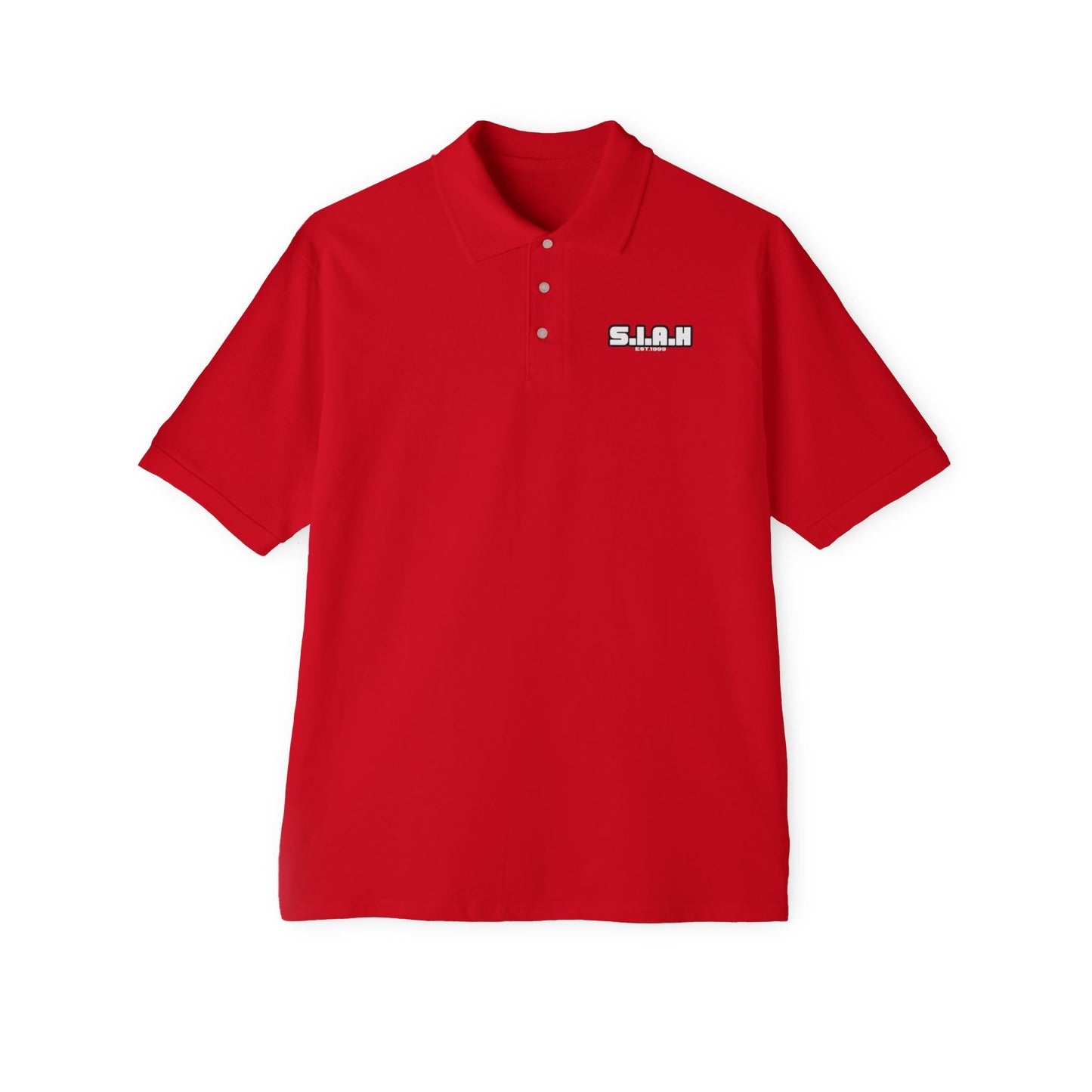 S.I.A.H "Established Light" Men's Piqué Polo