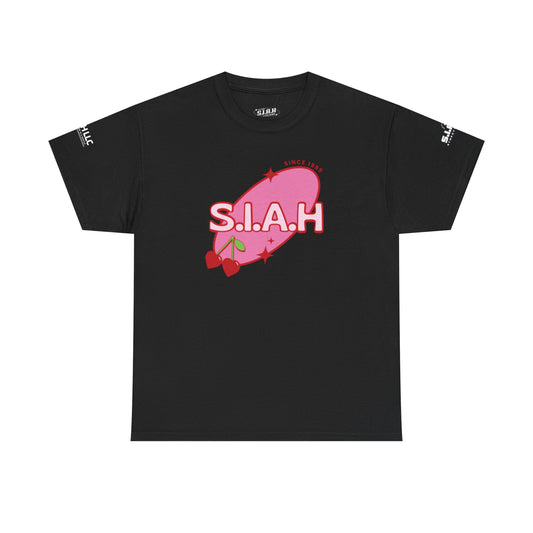 S.I.A.H "Cherry Genesis" Unisex Heavy Cotton Tee