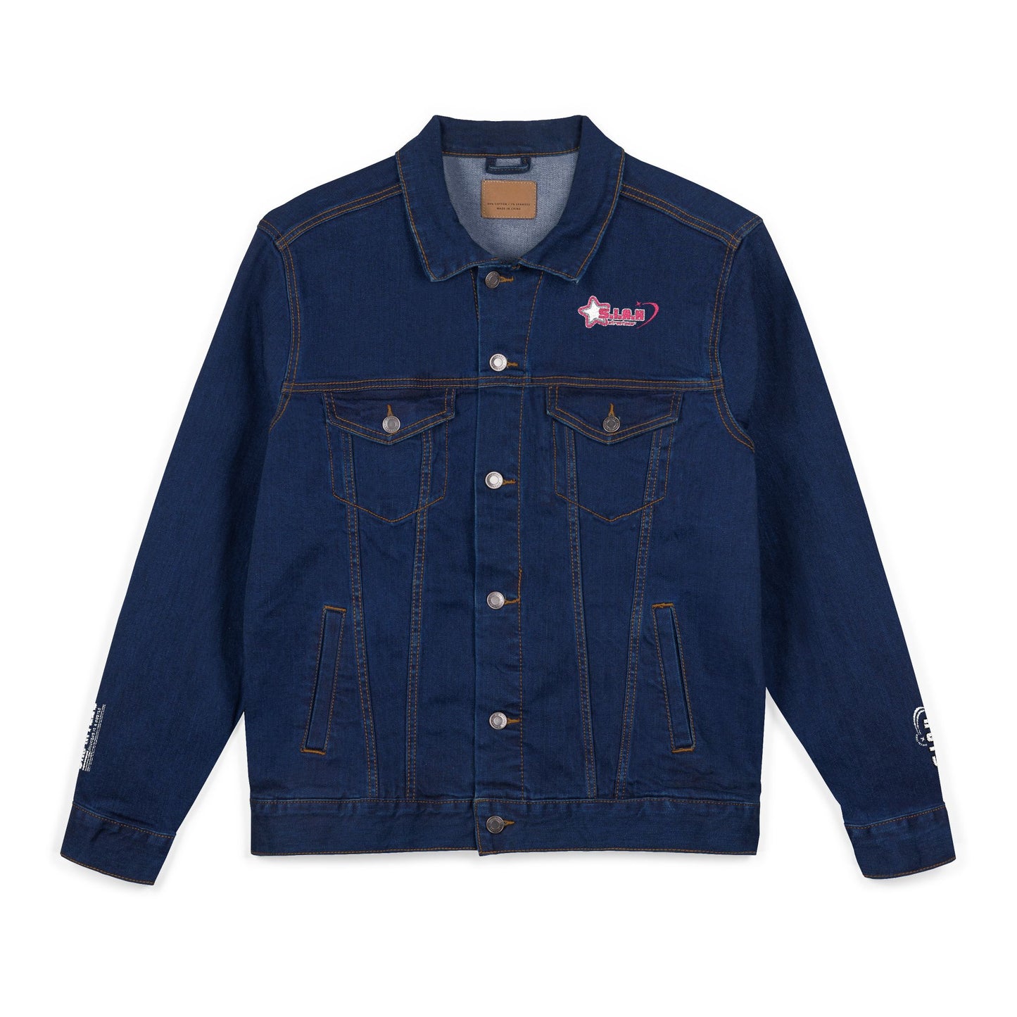 S.I.A.H "Nova Pop" Unisex Denim Jacket (Embroidery)