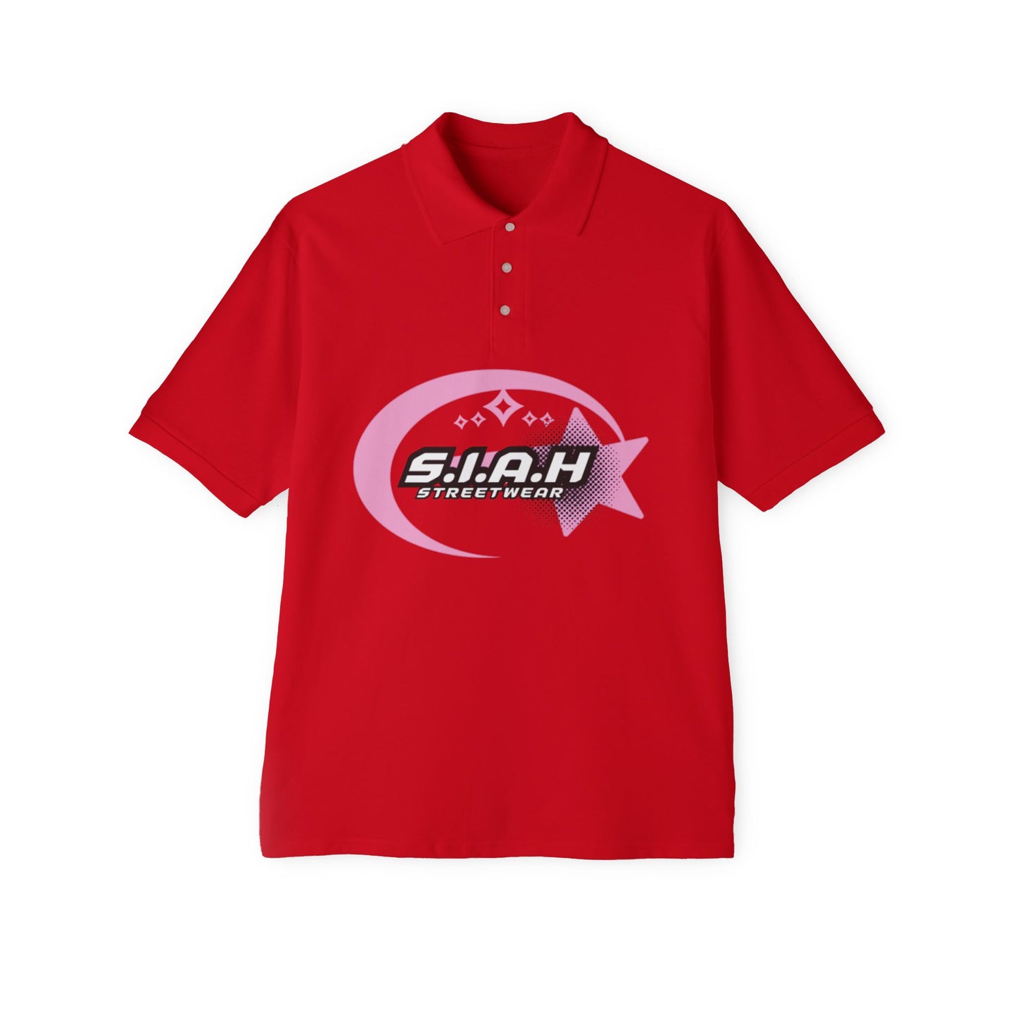 S.I.A.H "Star Pulse" Men's Piqué Polo