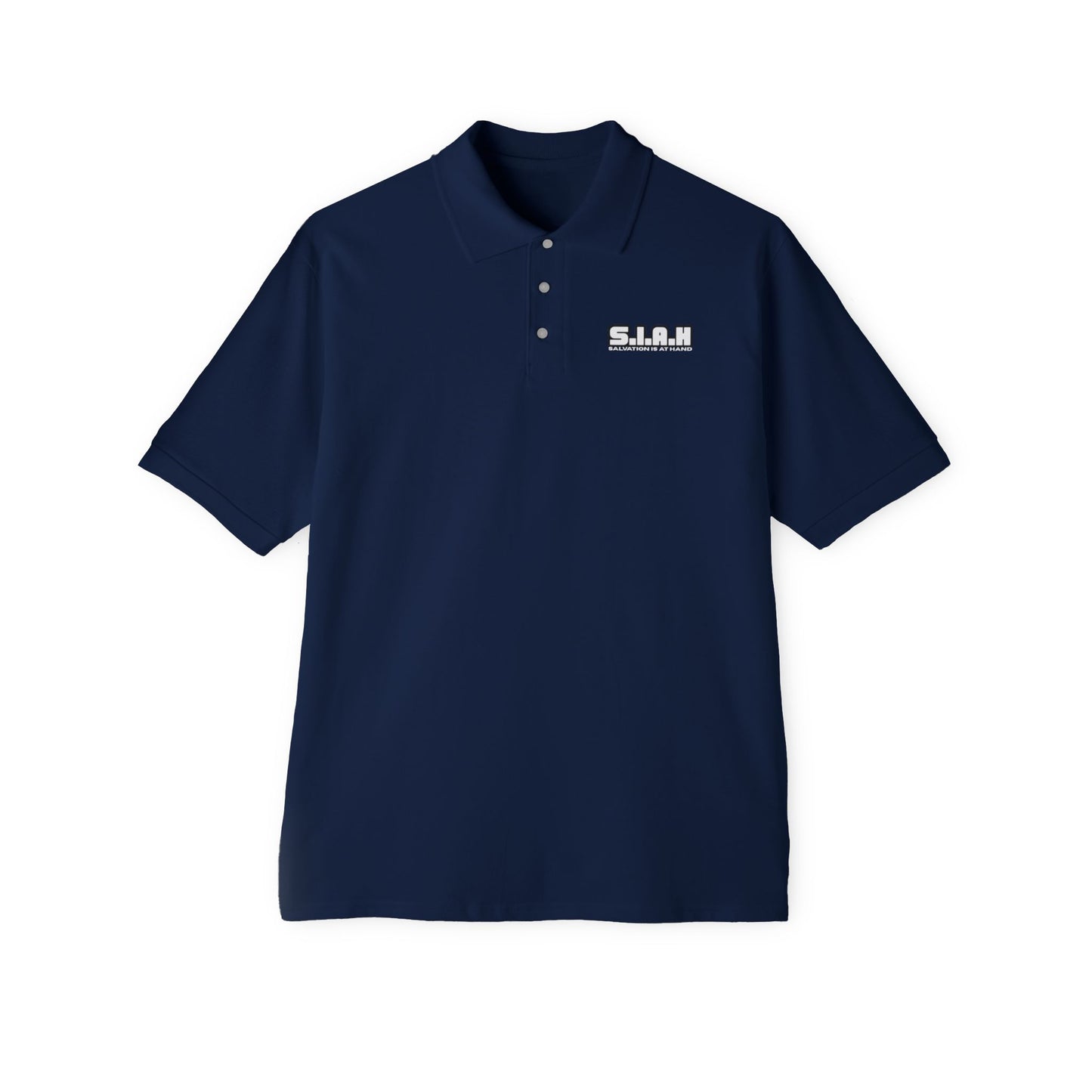 S.I.A.H "Divine Code" Men's Piqué Polo