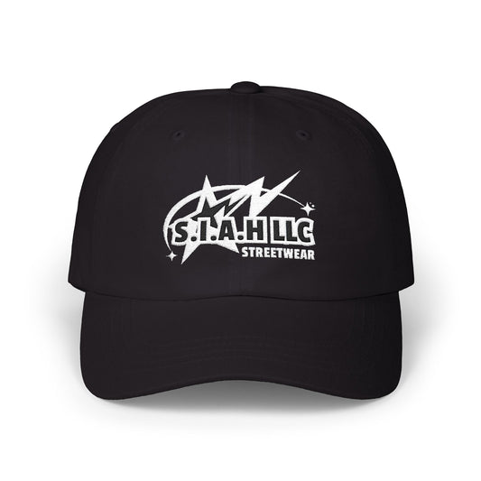 S.I.A.H "Shockwave Standard" (White Edition) Classic Dad Cap