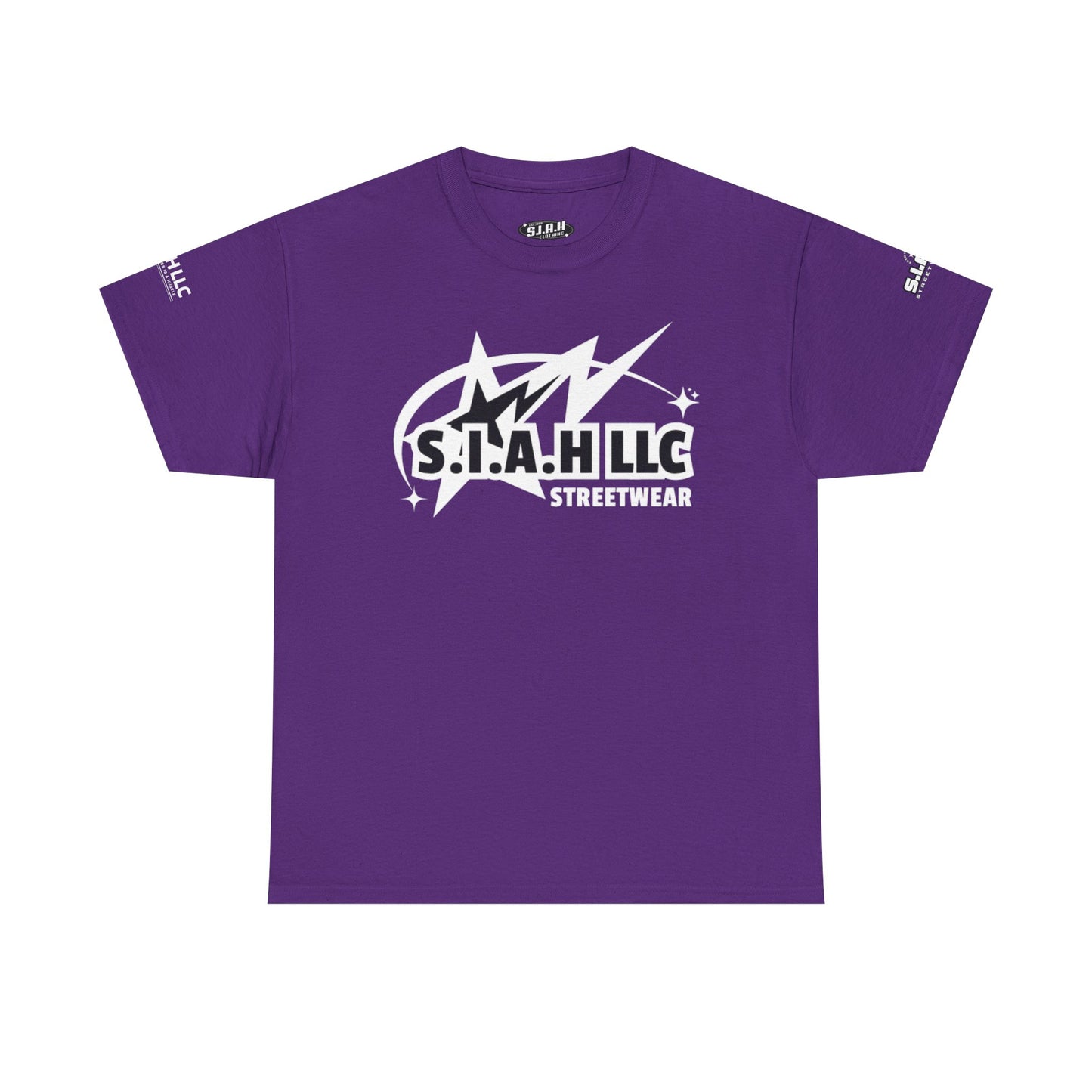 S.I.A.H "Shockwave Standard" (White Edition) Unisex Heavy Cotton Tee