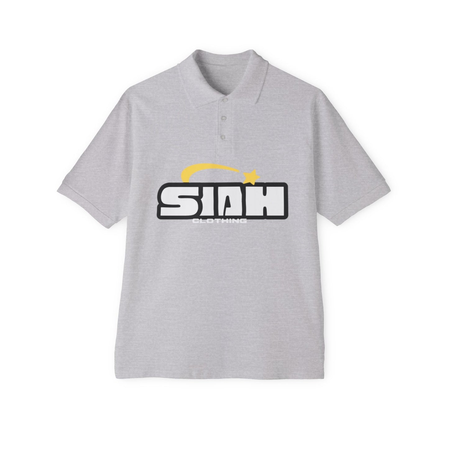S.I.A.H "Meteor Code" Men's Piqué Polo
