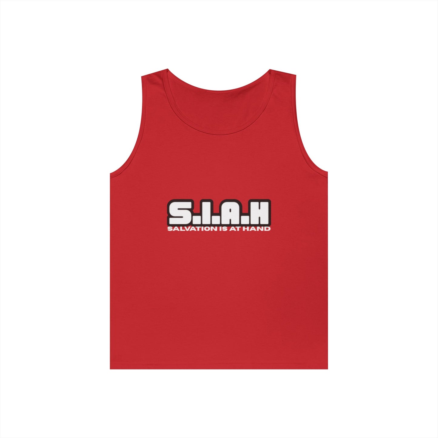 S.I.A.H "Divine Code" Unisex Heavy Cotton Tank Top