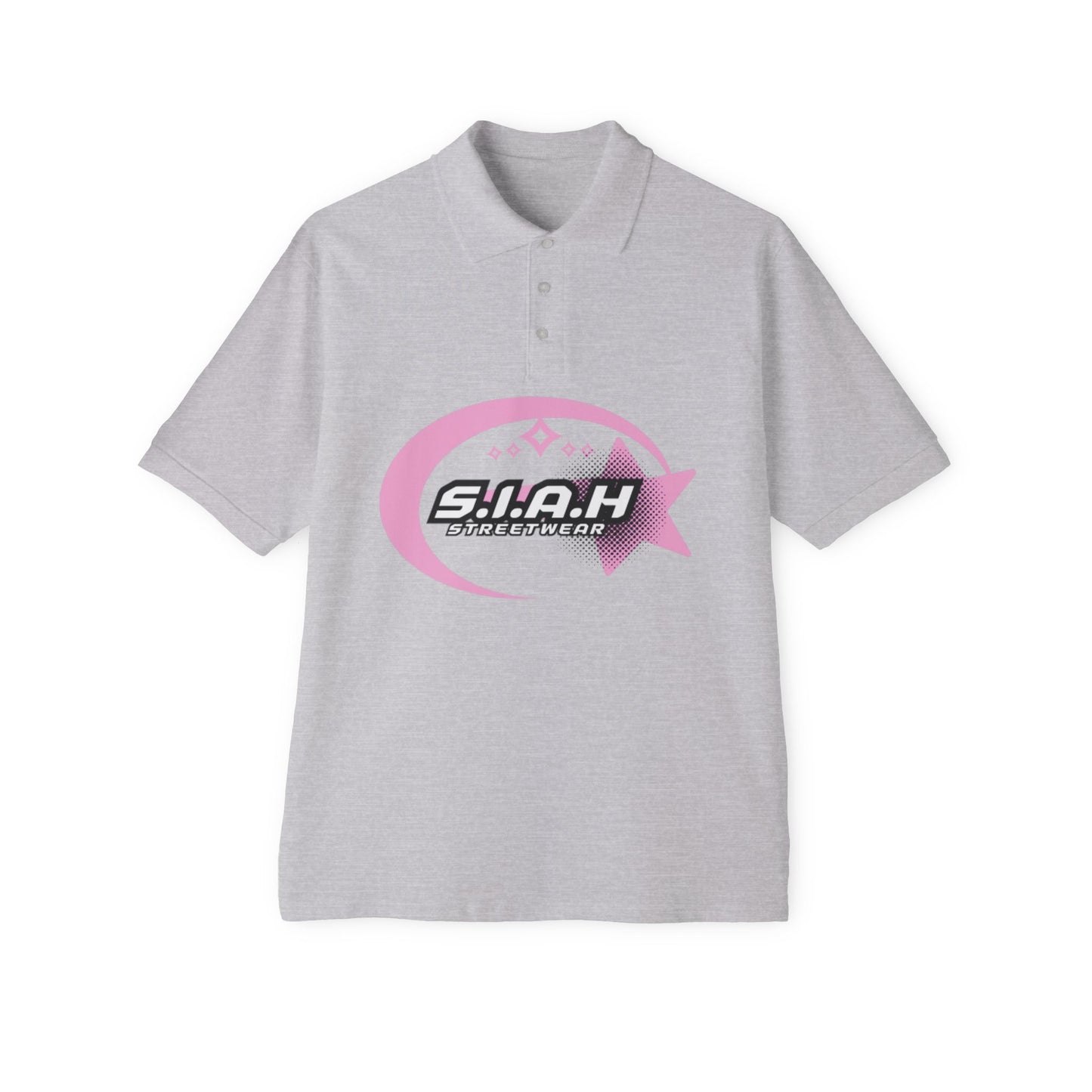 S.I.A.H "Star Pulse" Men's Piqué Polo