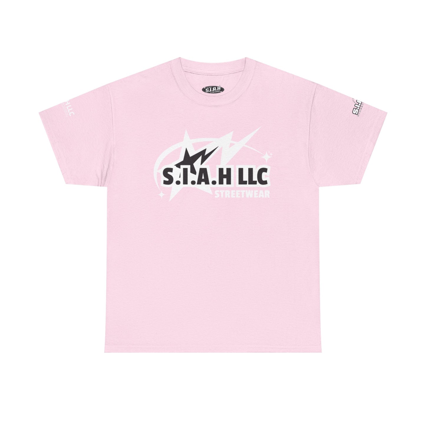 S.I.A.H "Shockwave Standard" (White Edition) Unisex Heavy Cotton Tee