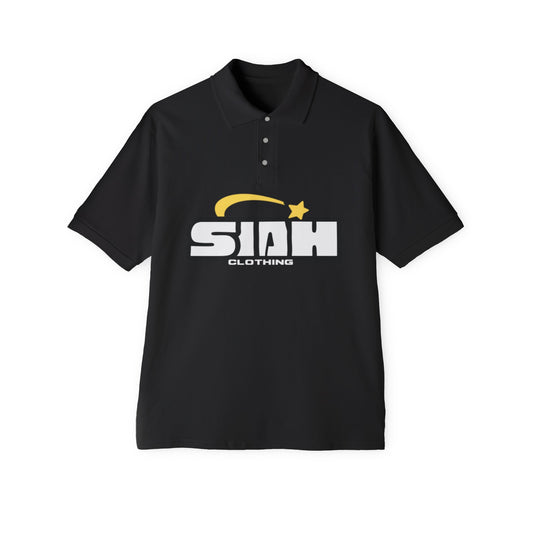 S.I.A.H "Meteor Code" Men's Piqué Polo