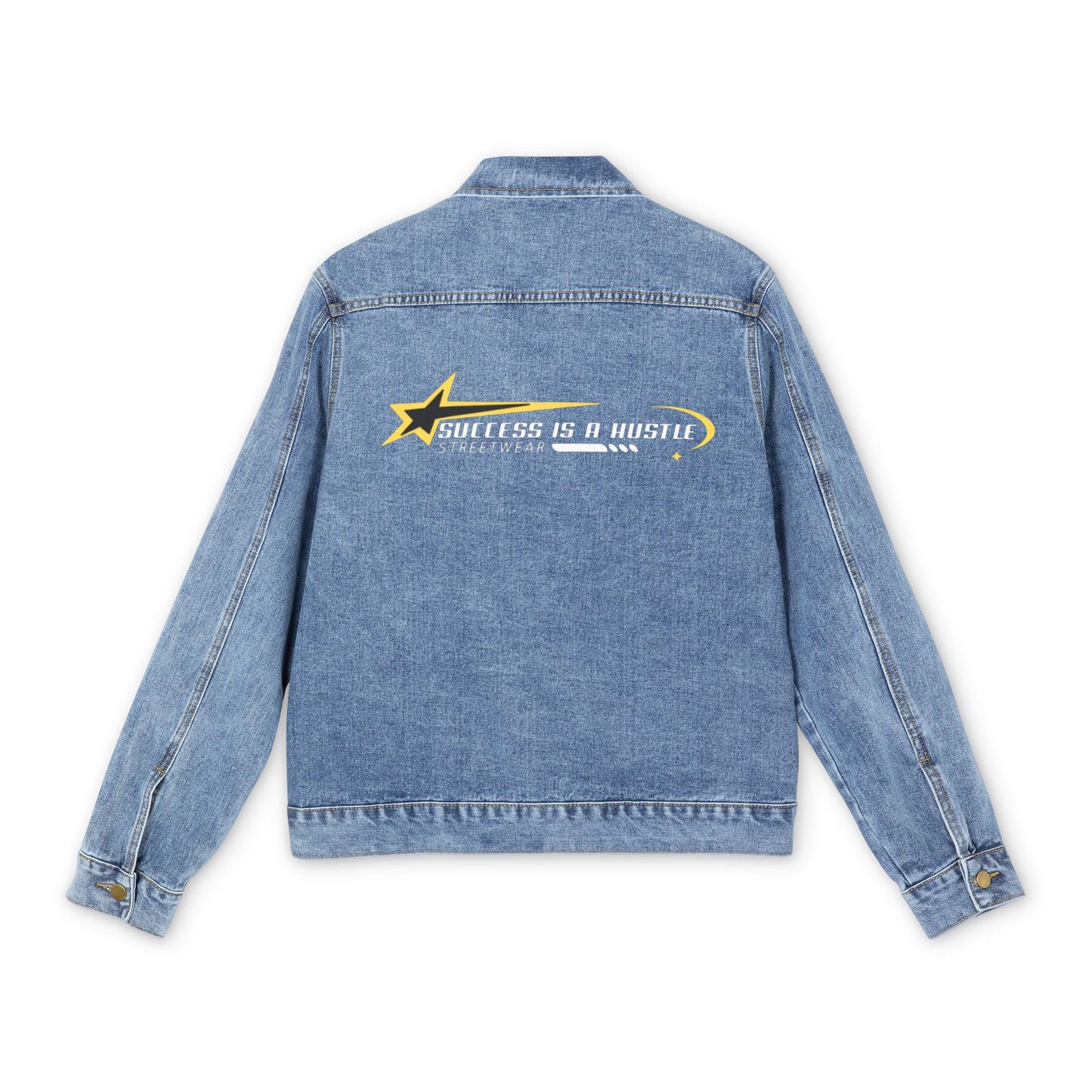 S.I.A.H "Hustle Orbit" Men's Denim Jacket