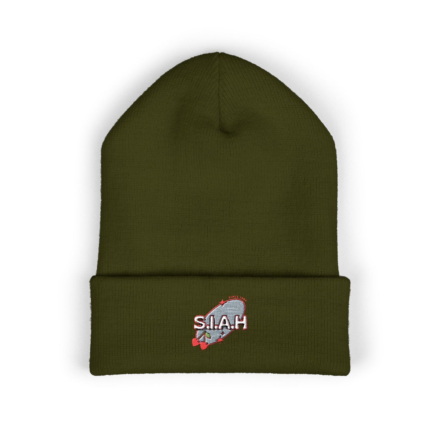 S.I.A.H "Cherry Genesis" Classic Cuffed Beanie
