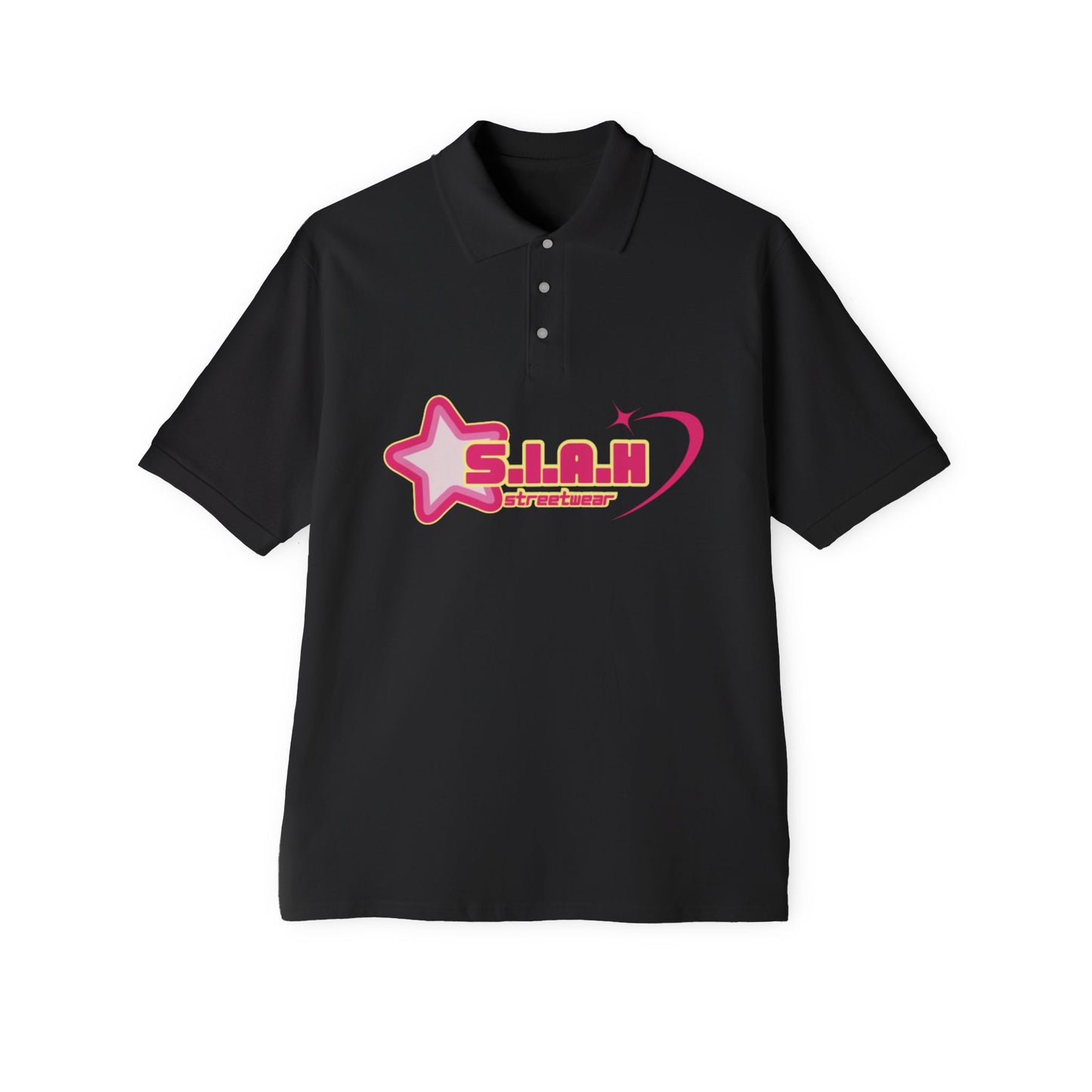 S.I.A.H "Nova Pop" Men's Piqué Polo