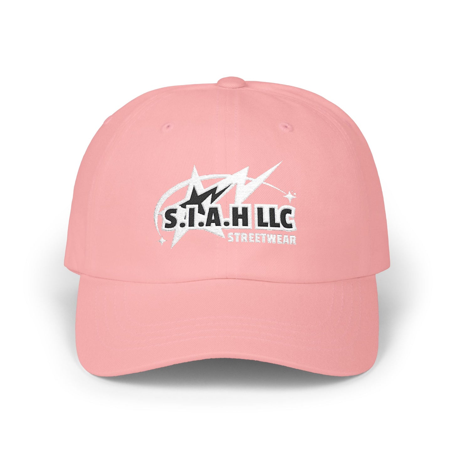 S.I.A.H "Shockwave Standard" (White Edition) Classic Dad Cap