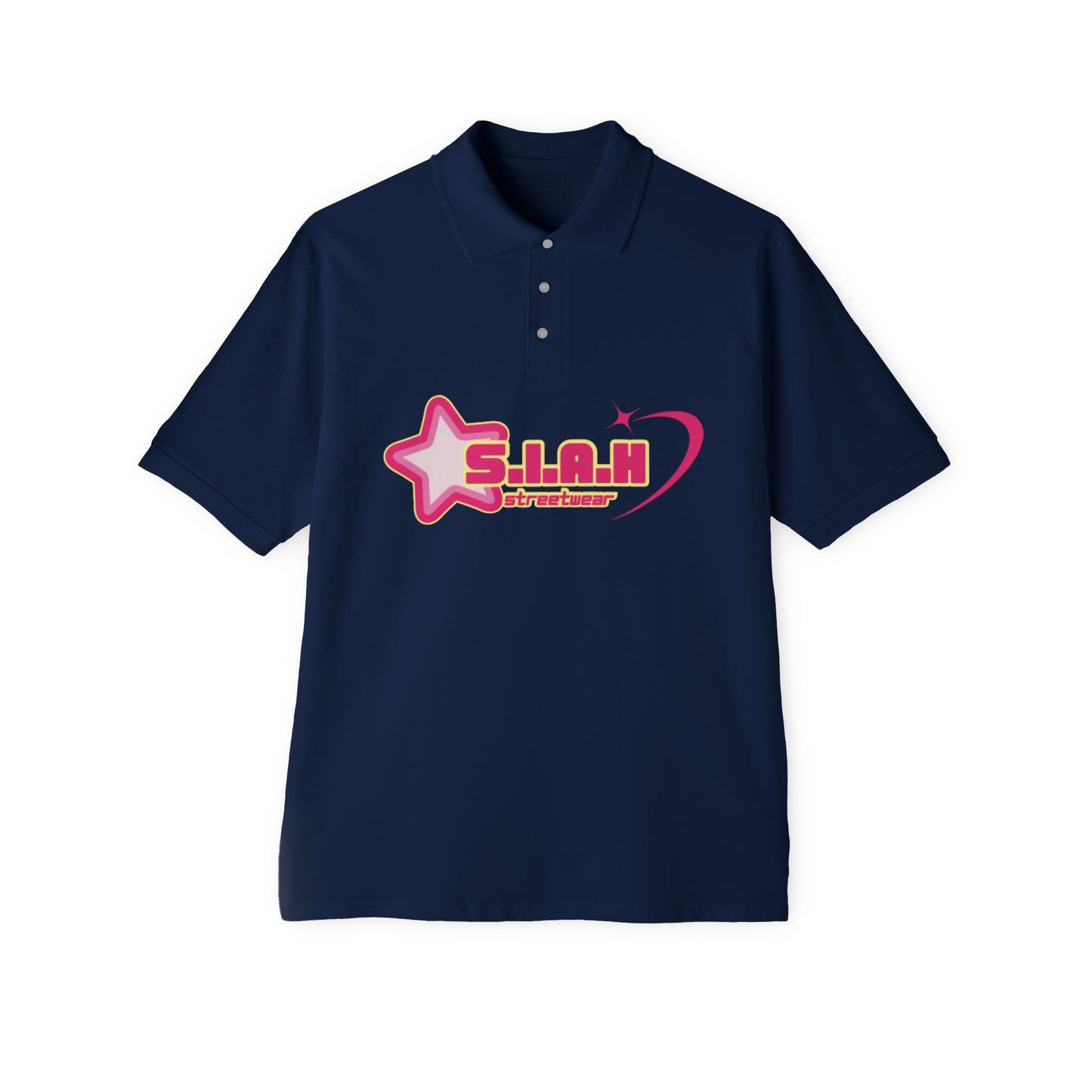 S.I.A.H "Nova Pop" Men's Piqué Polo
