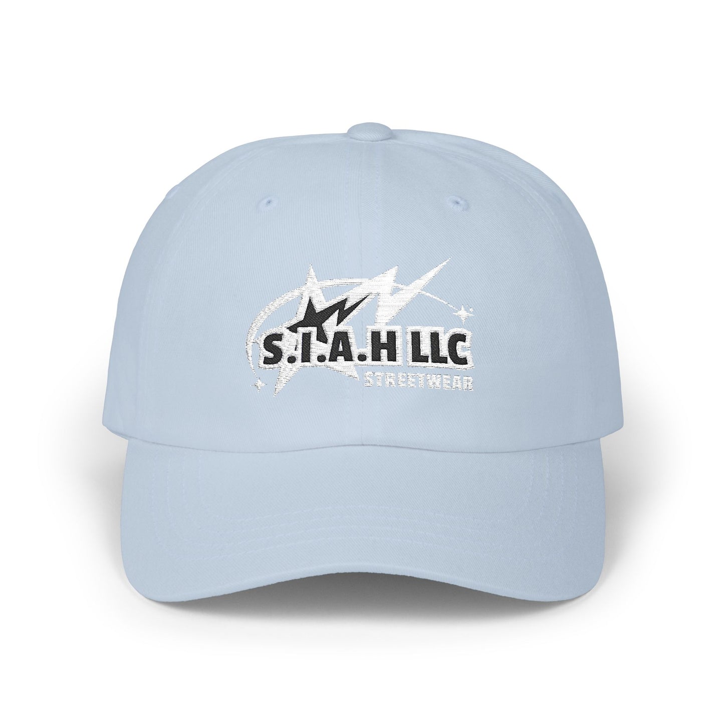 S.I.A.H "Shockwave Standard" (White Edition) Classic Dad Cap