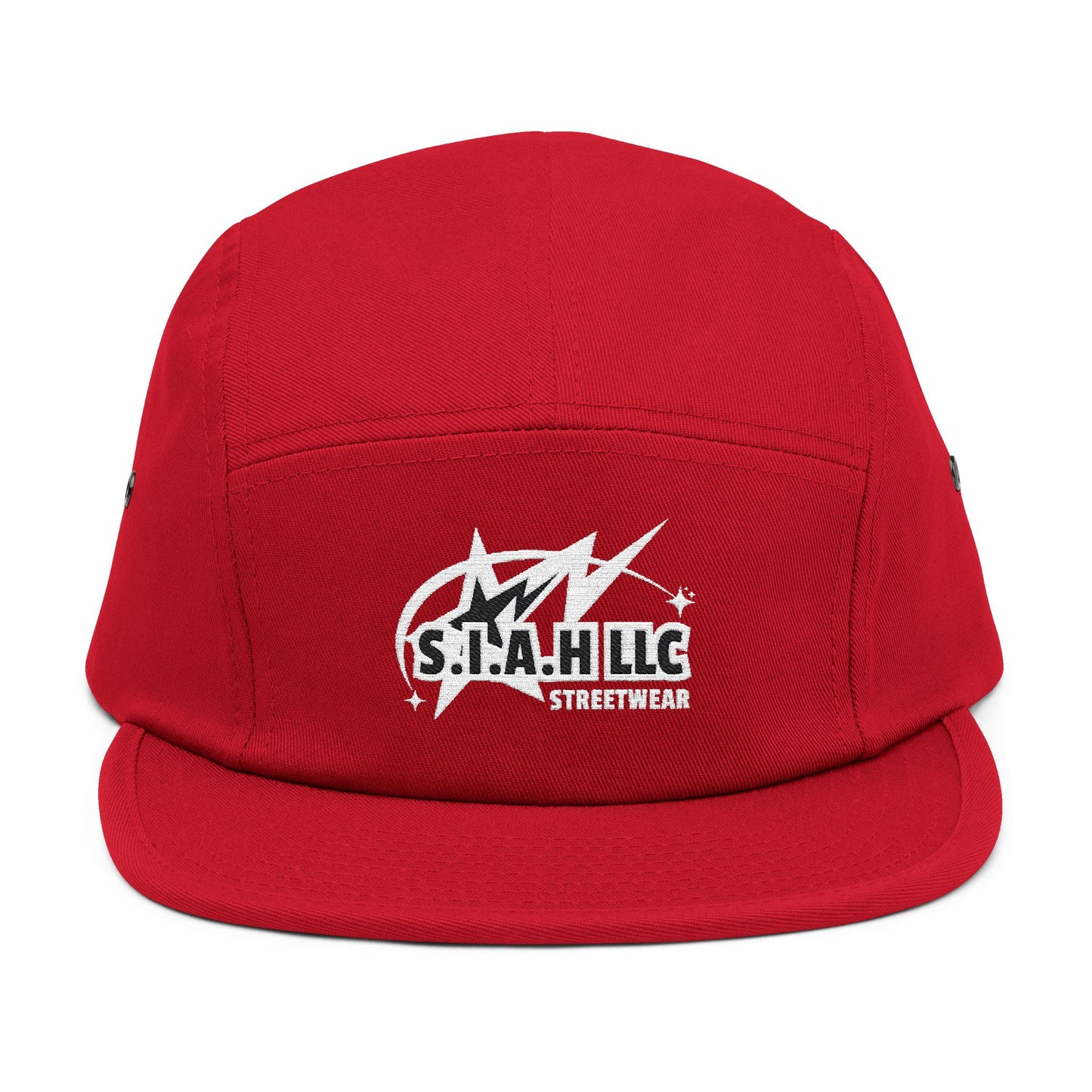 S.I.A.H "Shockwave Standard" (White Edition) 5 Panel Cap