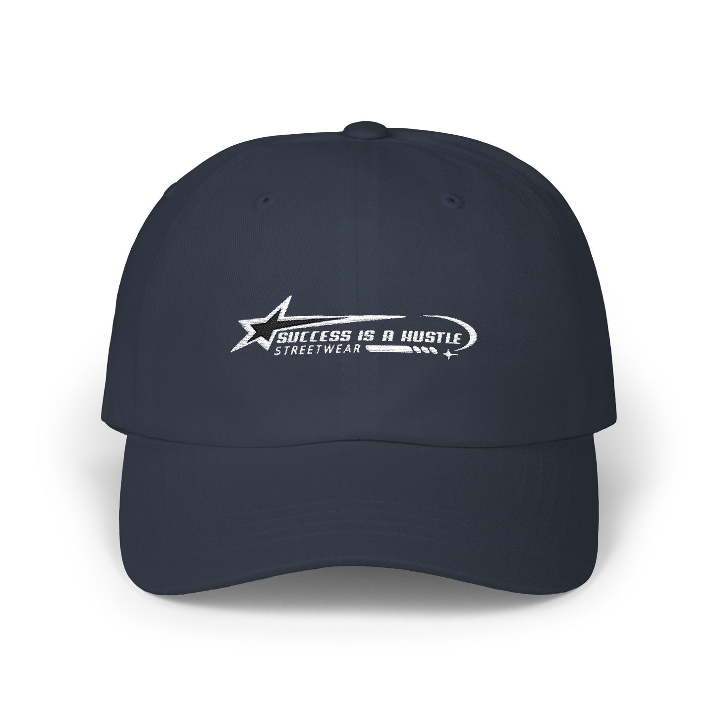 S.I.A.H "Hustle Orbit" (White Edition) Classic Dad Cap