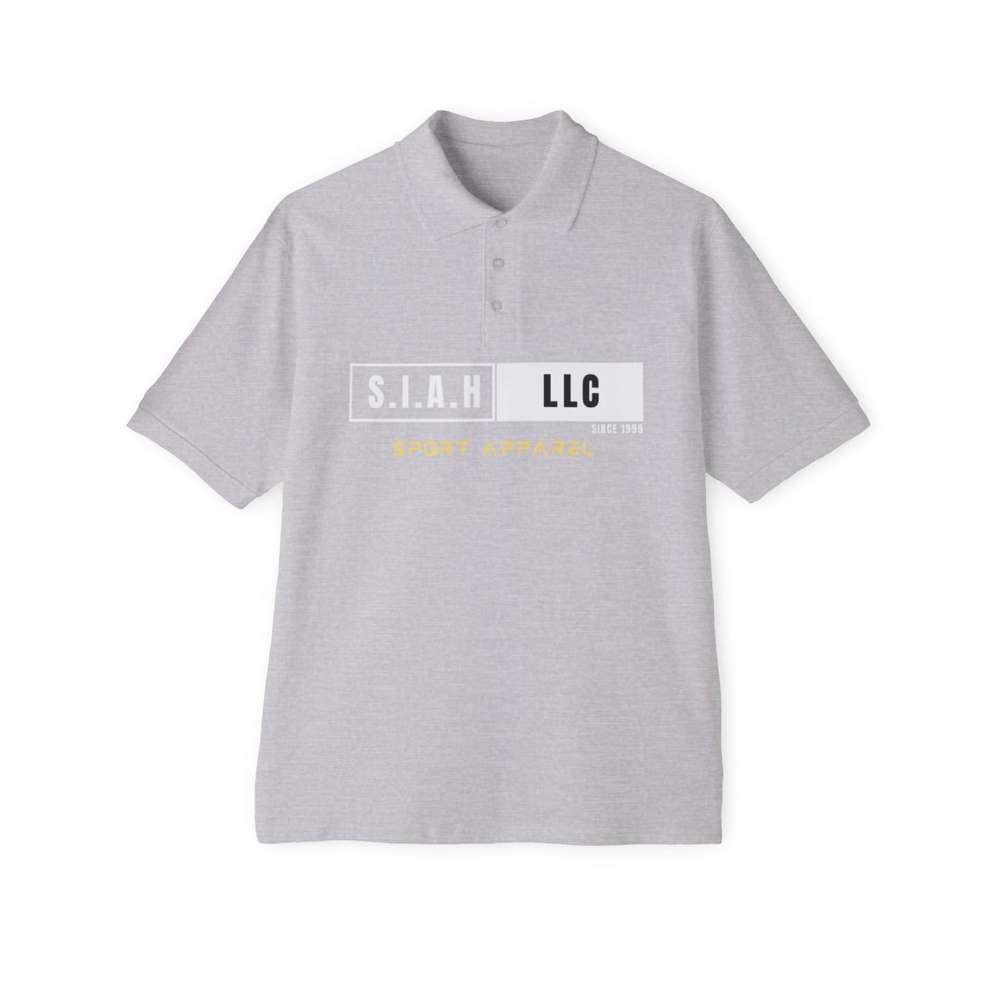 S.I.A.H "Grid Authority" Men's Piqué Polo