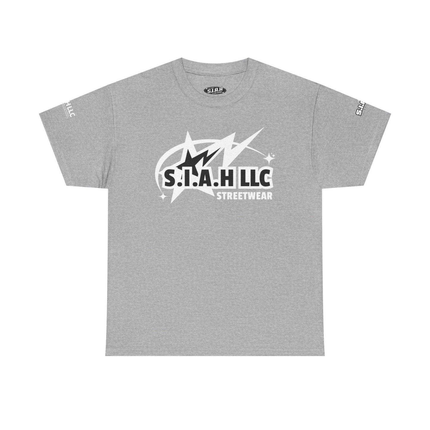 S.I.A.H "Shockwave Standard" (White Edition) Unisex Heavy Cotton Tee