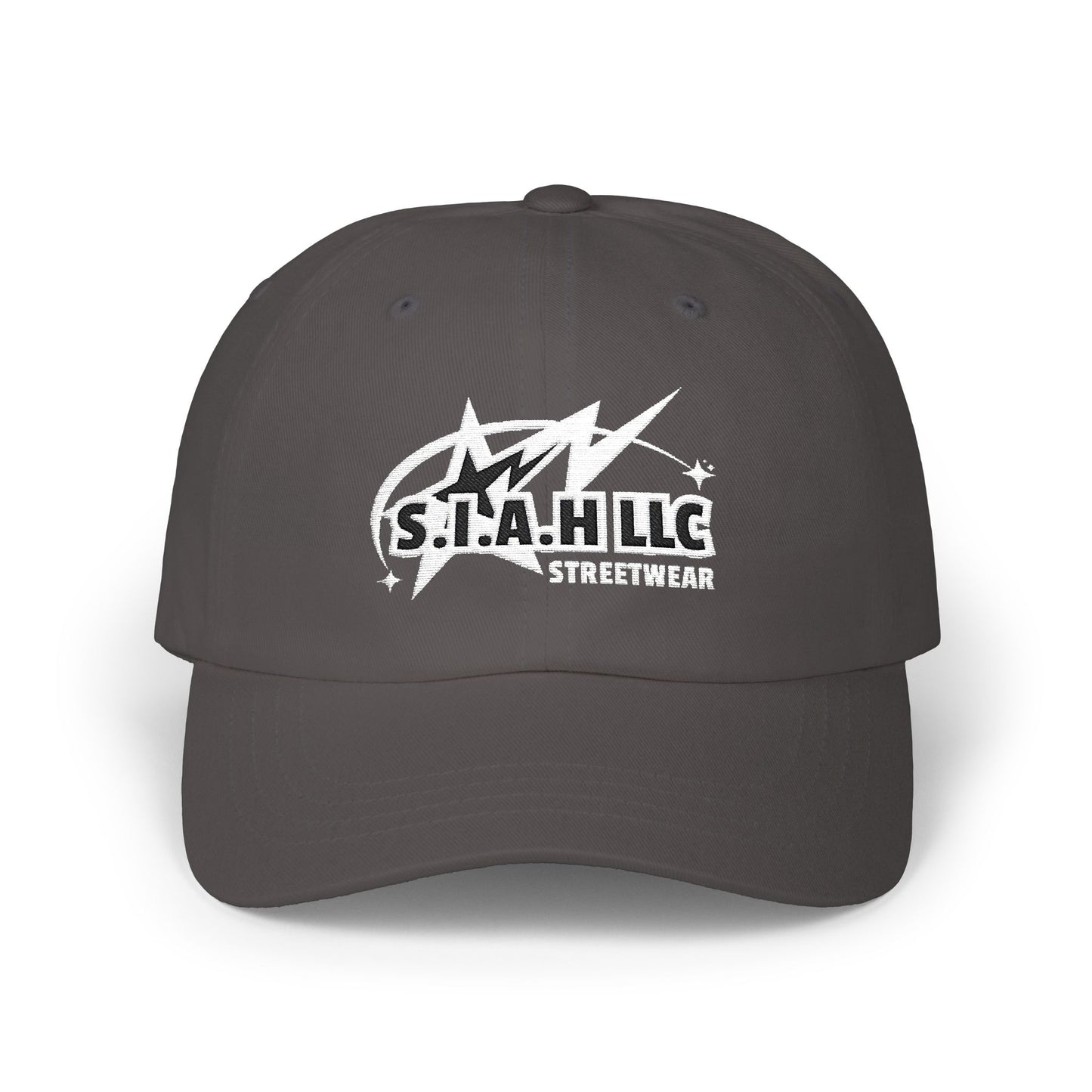 S.I.A.H "Shockwave Standard" (White Edition) Classic Dad Cap