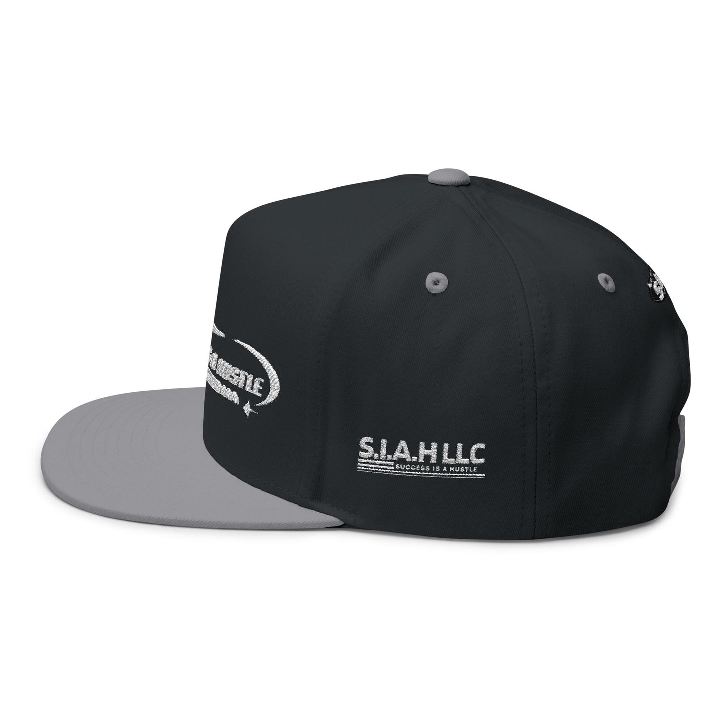S.I.A.H  "Hustle Orbit" (White Edition) Flat Bill Cap