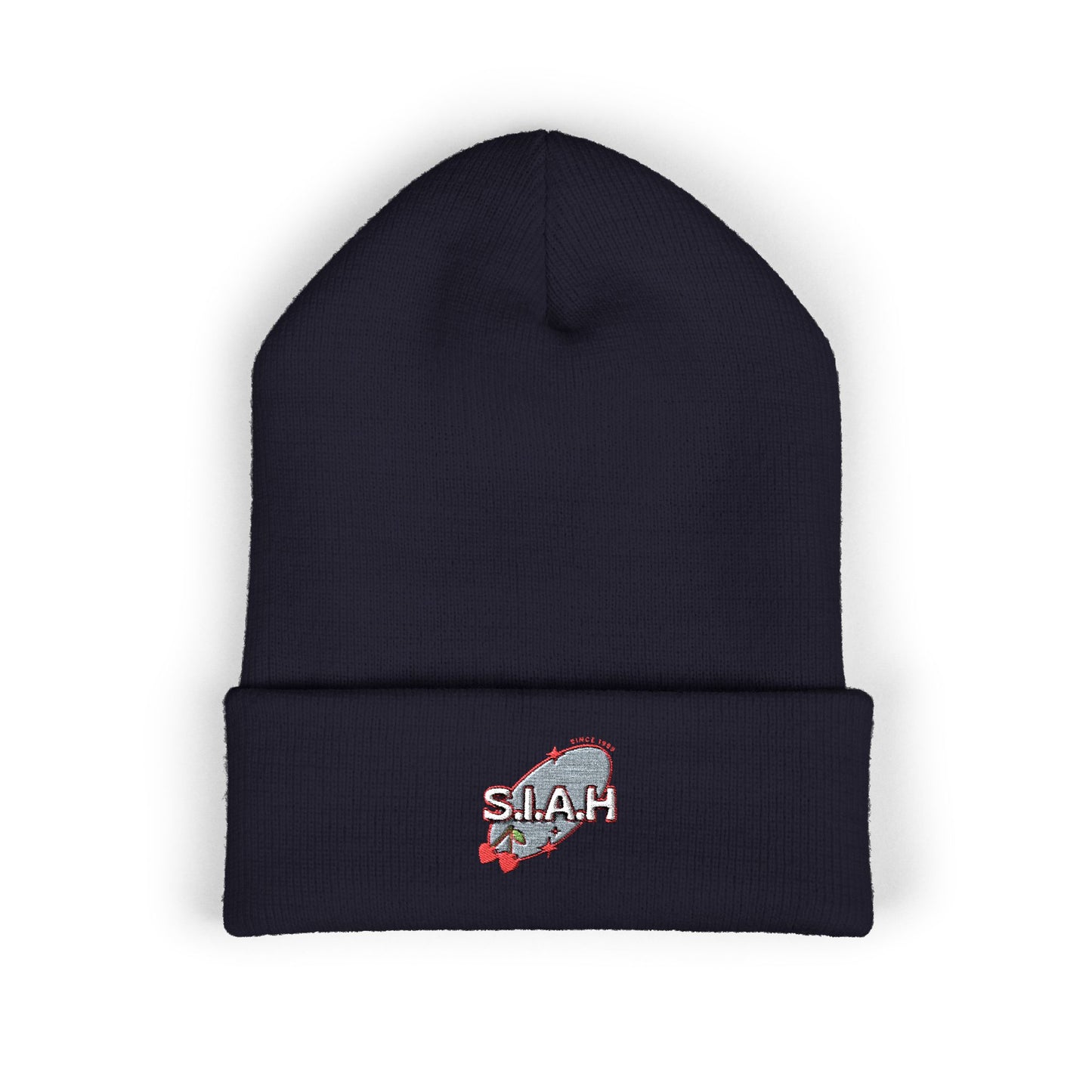 S.I.A.H "Cherry Genesis" Classic Cuffed Beanie