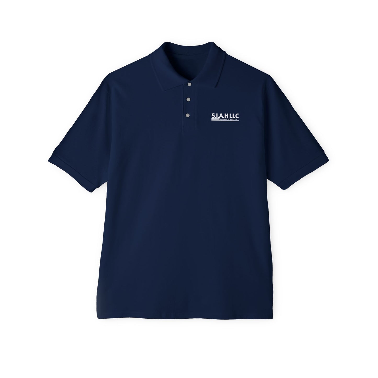 S.I.A.H "Lineage Code" Men's Piqué Polo