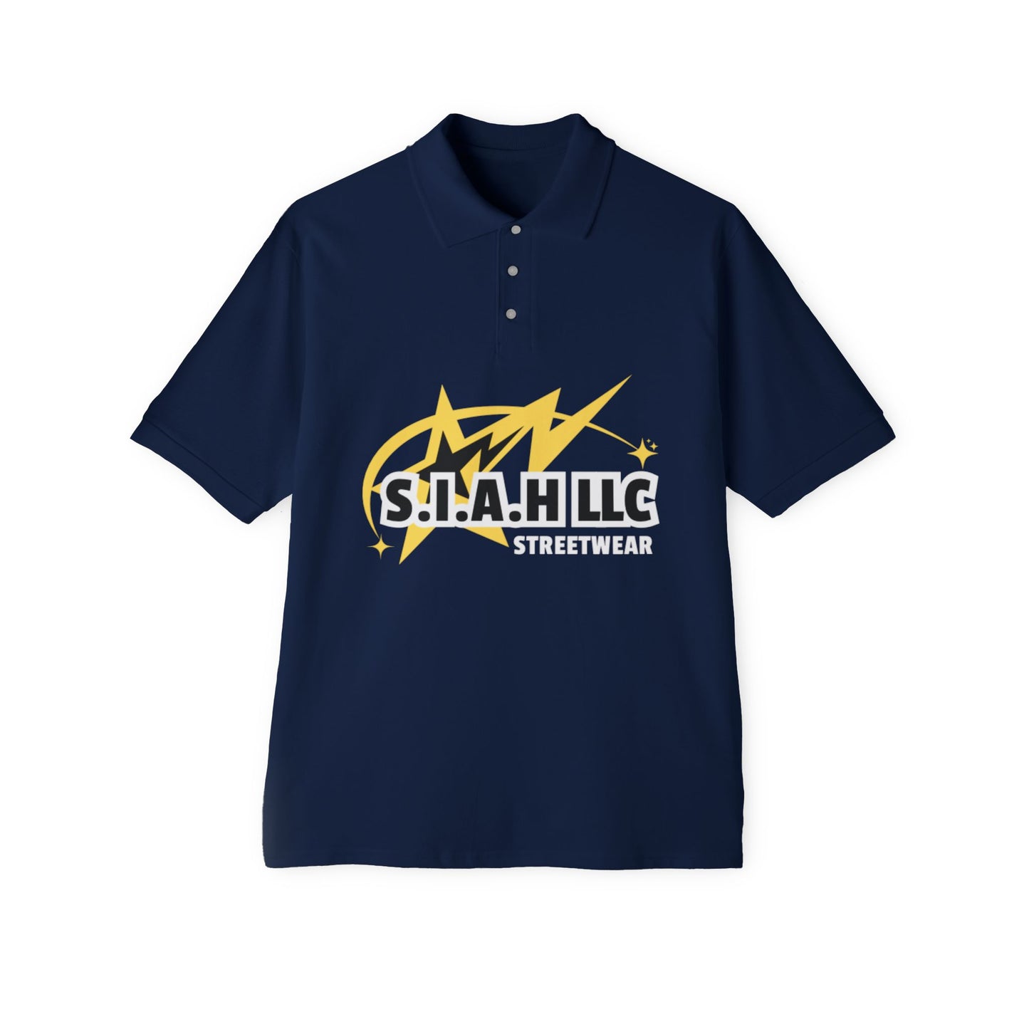 S.I.A.H "Shockwave Standard" Men's Piqué Polo