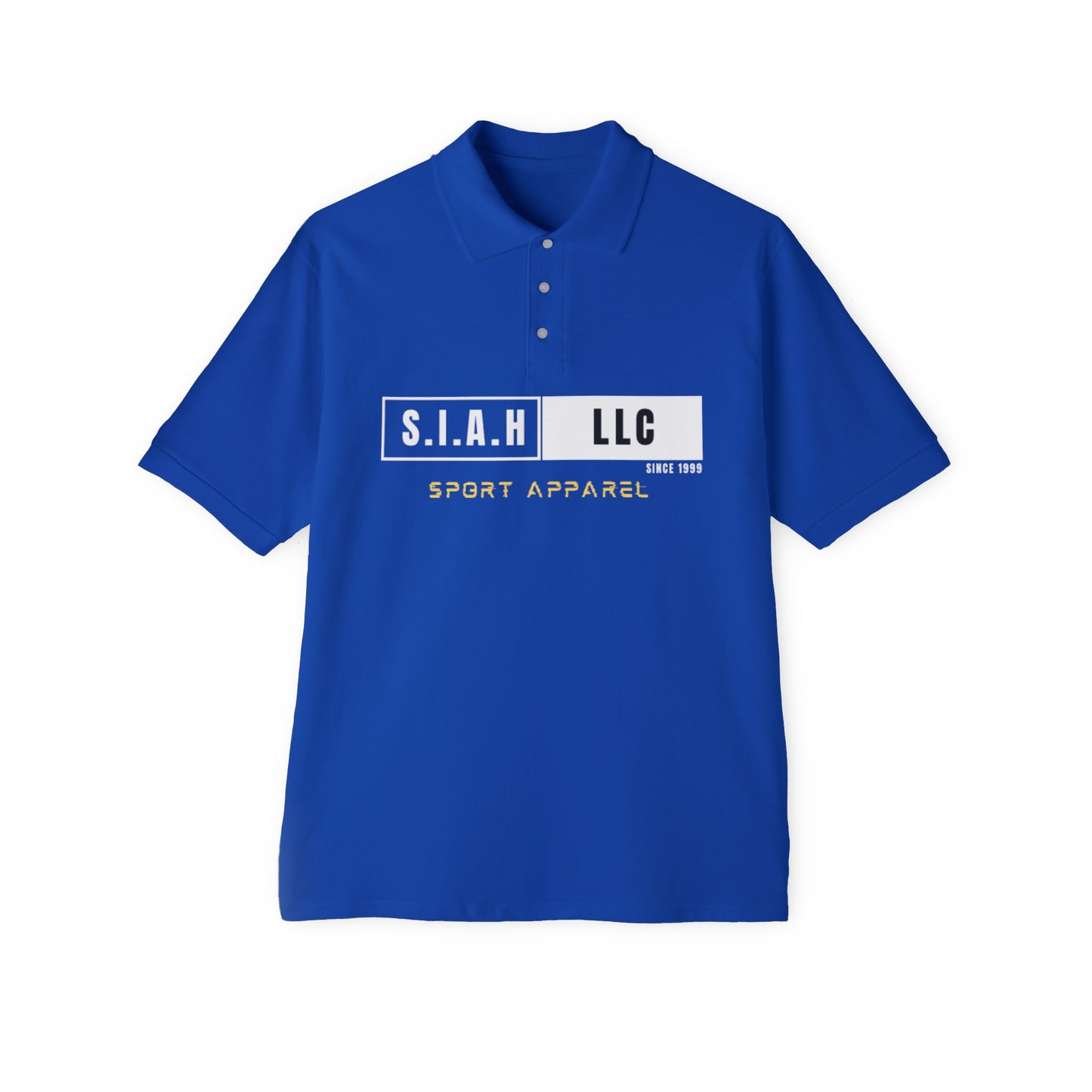 S.I.A.H "Grid Authority" Men's Piqué Polo