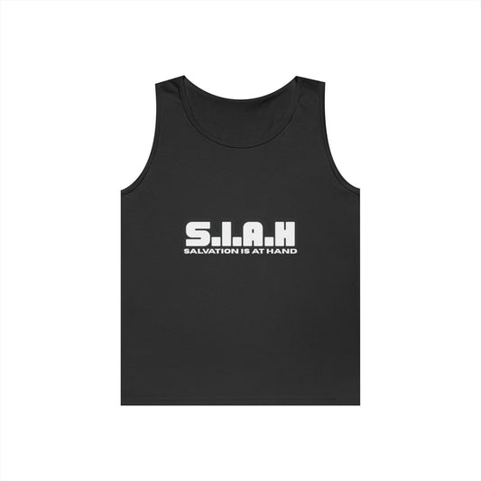 S.I.A.H "Divine Code" Unisex Heavy Cotton Tank Top