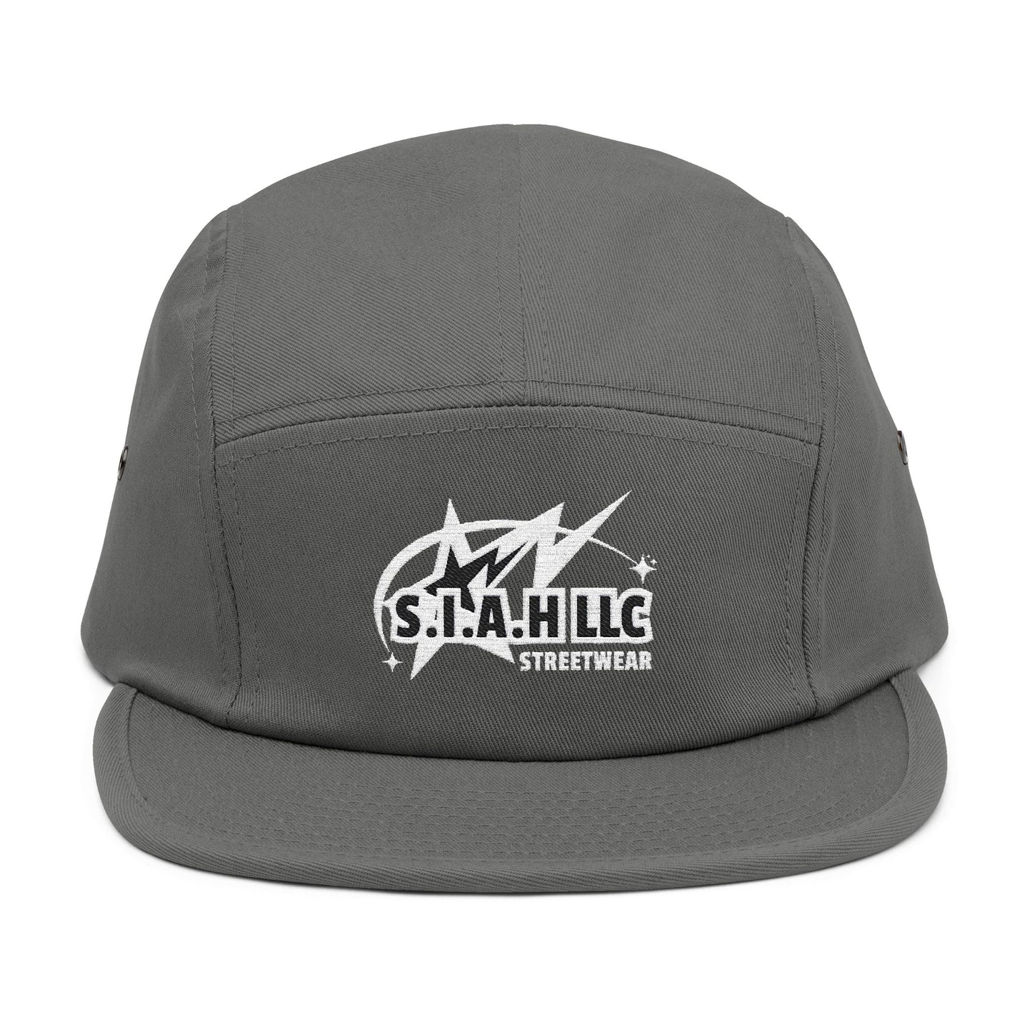 S.I.A.H "Shockwave Standard" (White Edition) 5 Panel Cap