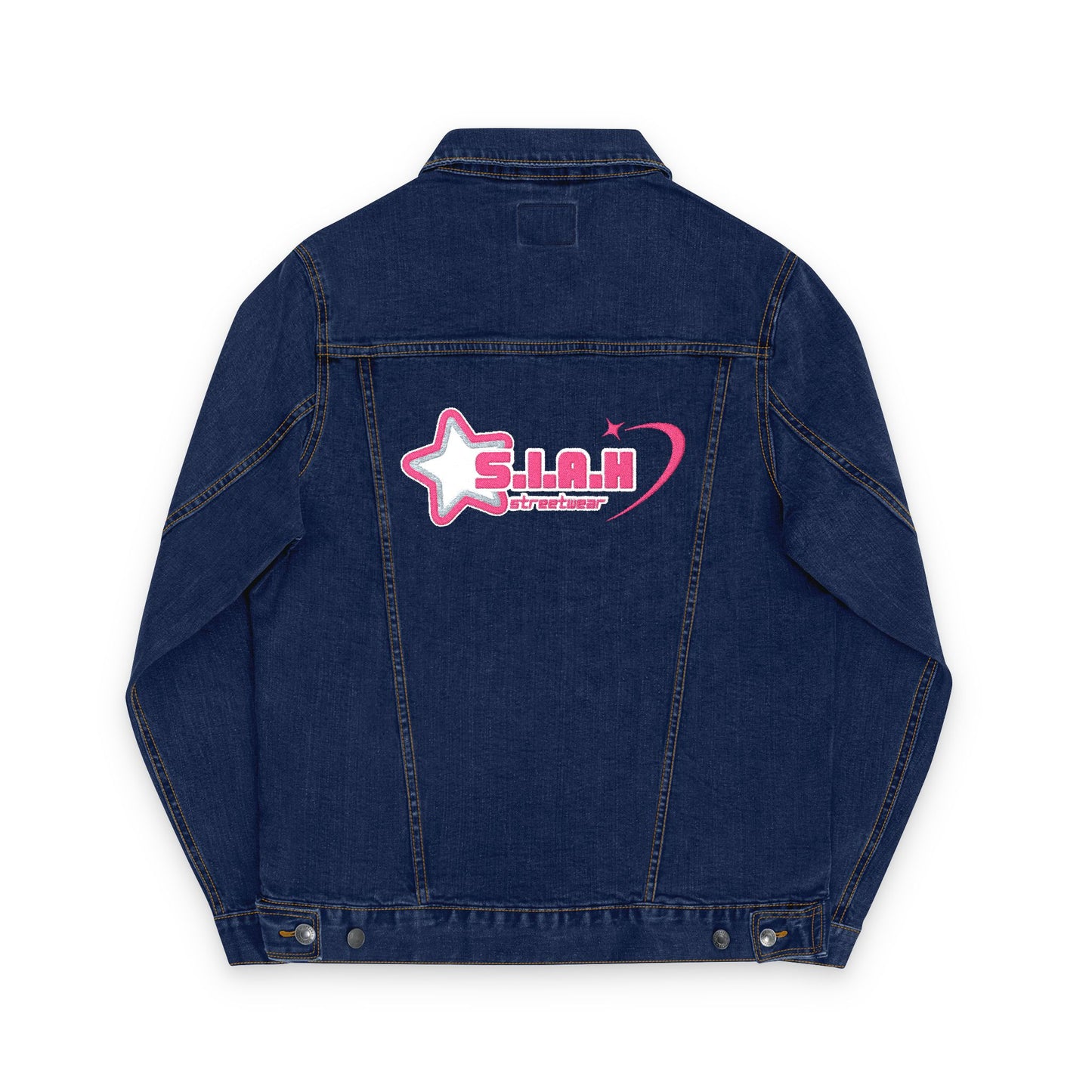S.I.A.H "Nova Pop" Unisex Denim Jacket (Embroidery)