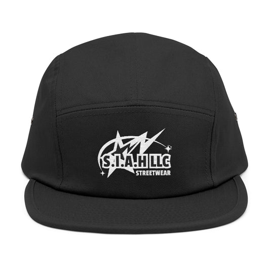 S.I.A.H "Shockwave Standard" (White Edition) 5 Panel Cap